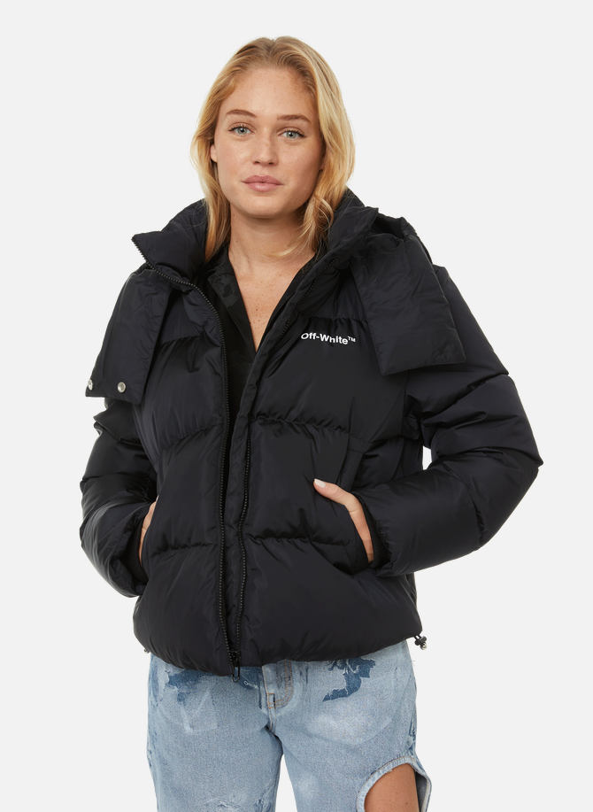 Hooded puffer jacket OFF-WHITE