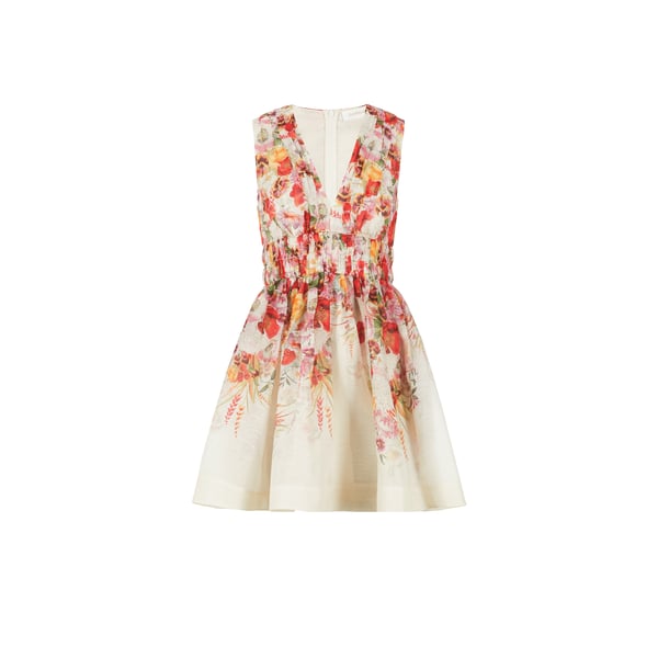 Robe courte Wonderland en lin