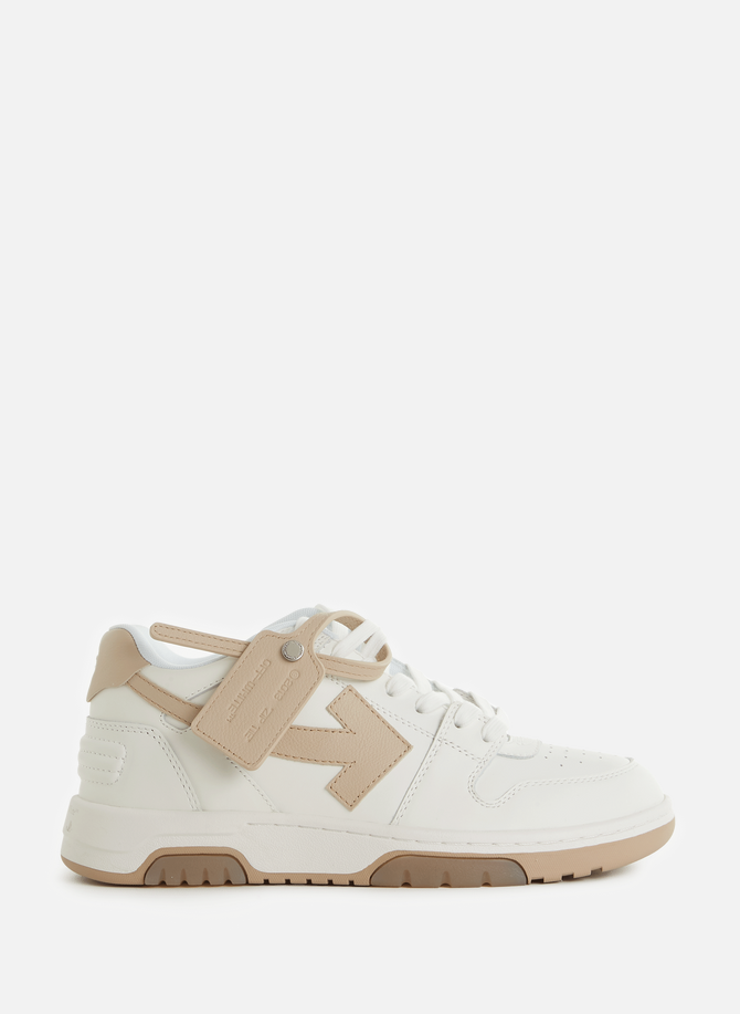 Out-of-Office-Sneaker aus Leder OFF-WHITE
