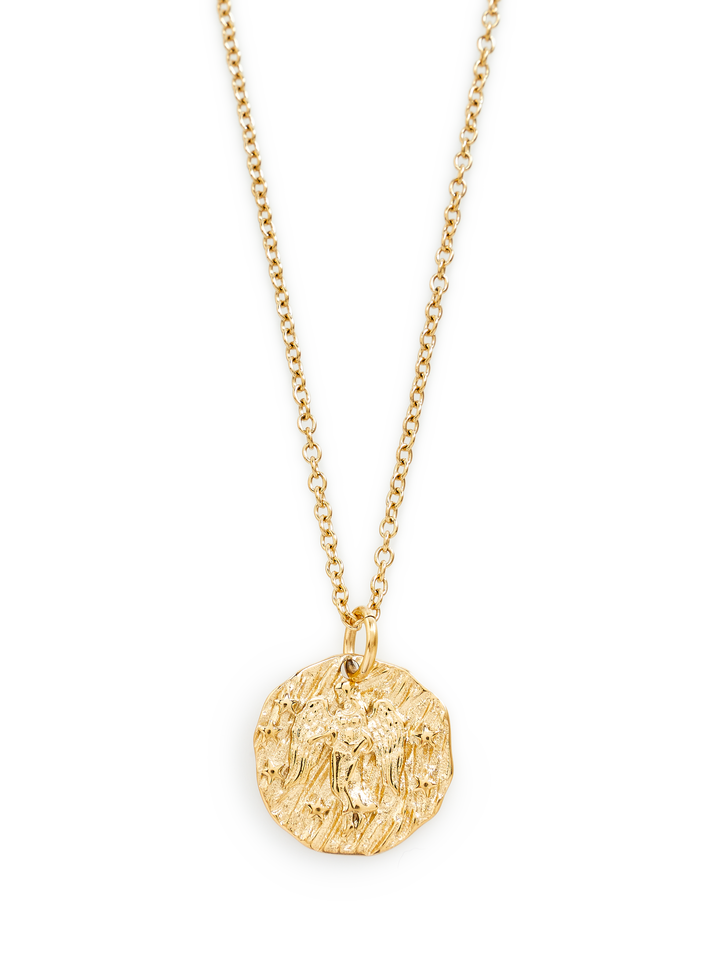 Collier Astro  AU PRINTEMPS PARIS Doré