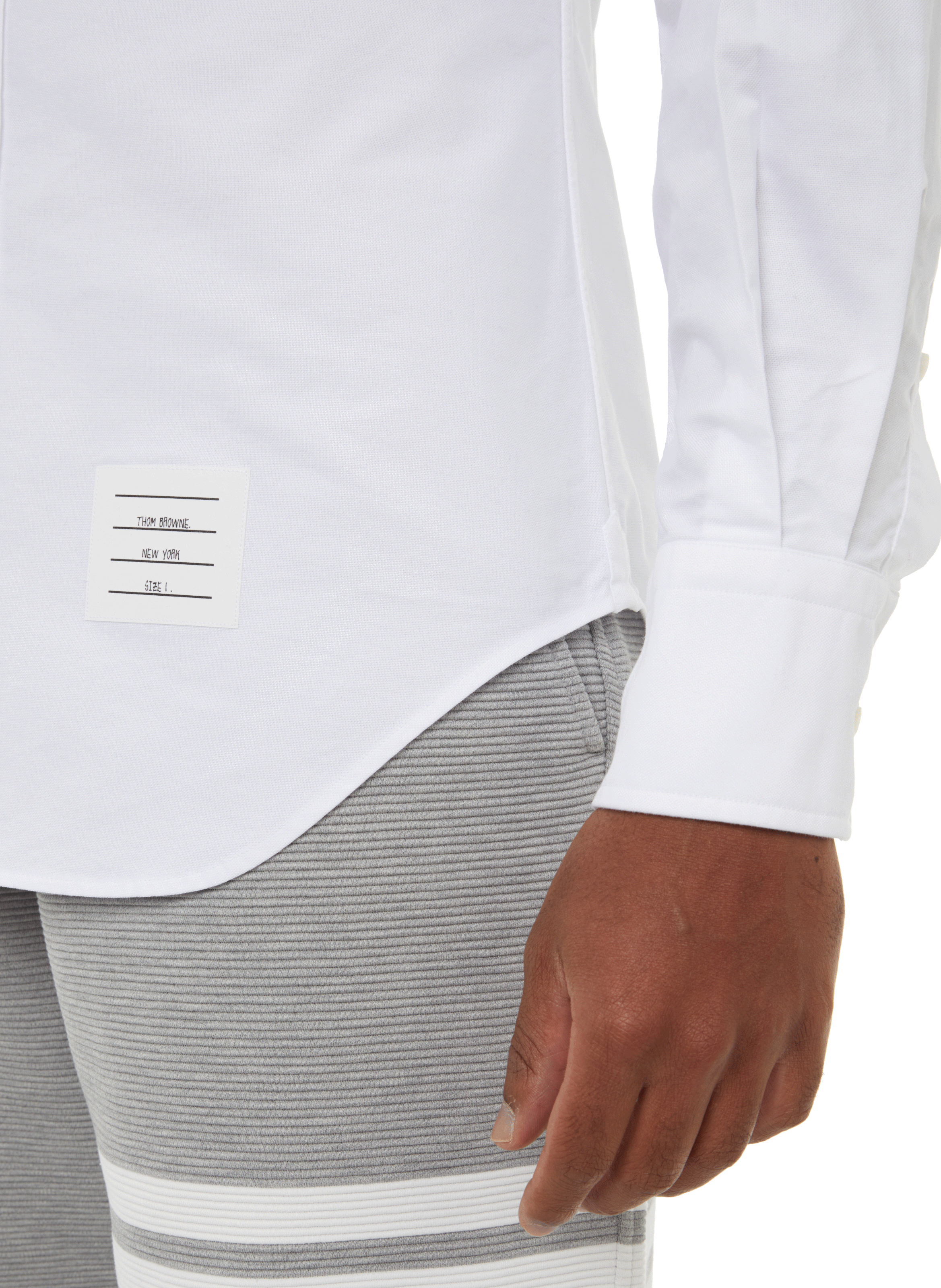 Cotton shirt  THOM BROWNE White