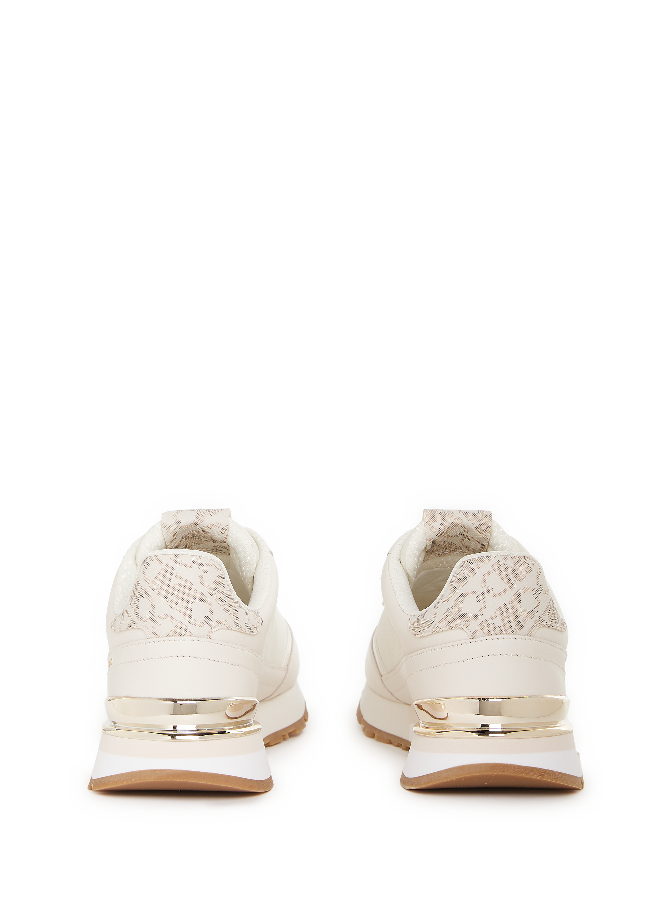 Baskets Nova Trainer en cuir MICHAEL KORS Beige