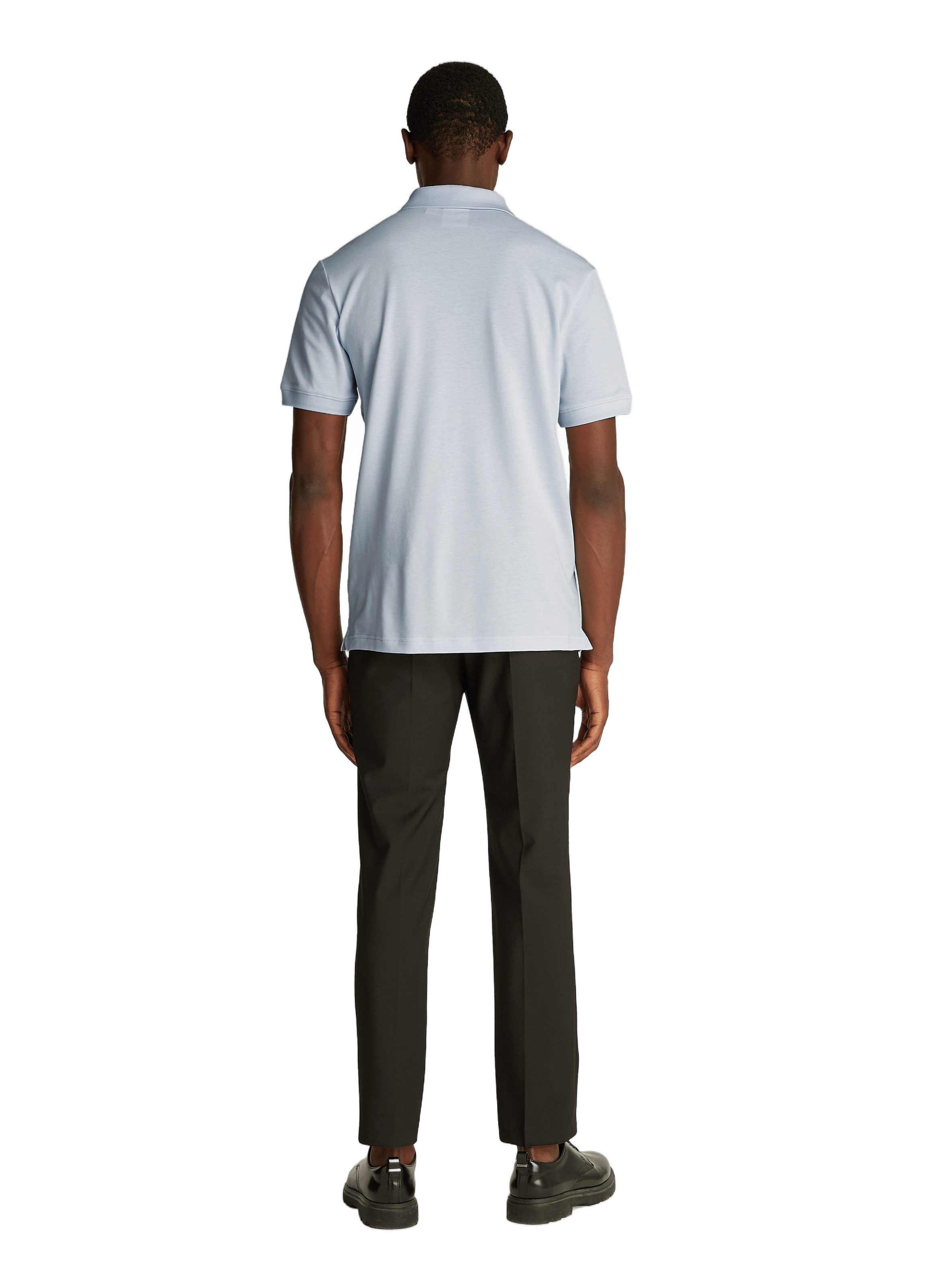 Cotton-blend polo shirt CALVIN KLEIN Blue