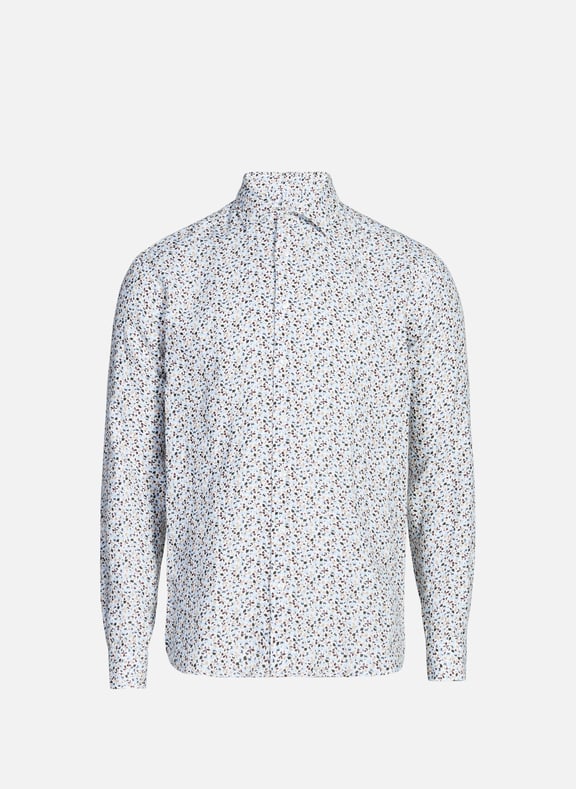 Patterned shirt Beige by SEIDENSTICKER SEIDENSTICKER Patterned shirt Beige