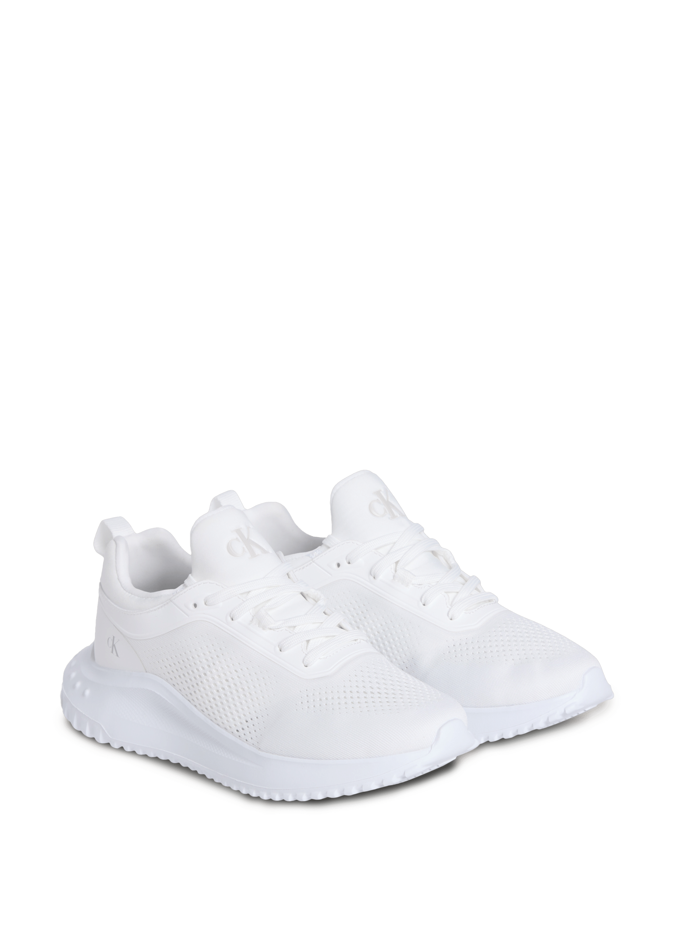 Baskets en maille Lausanne CALVIN KLEIN Blanc