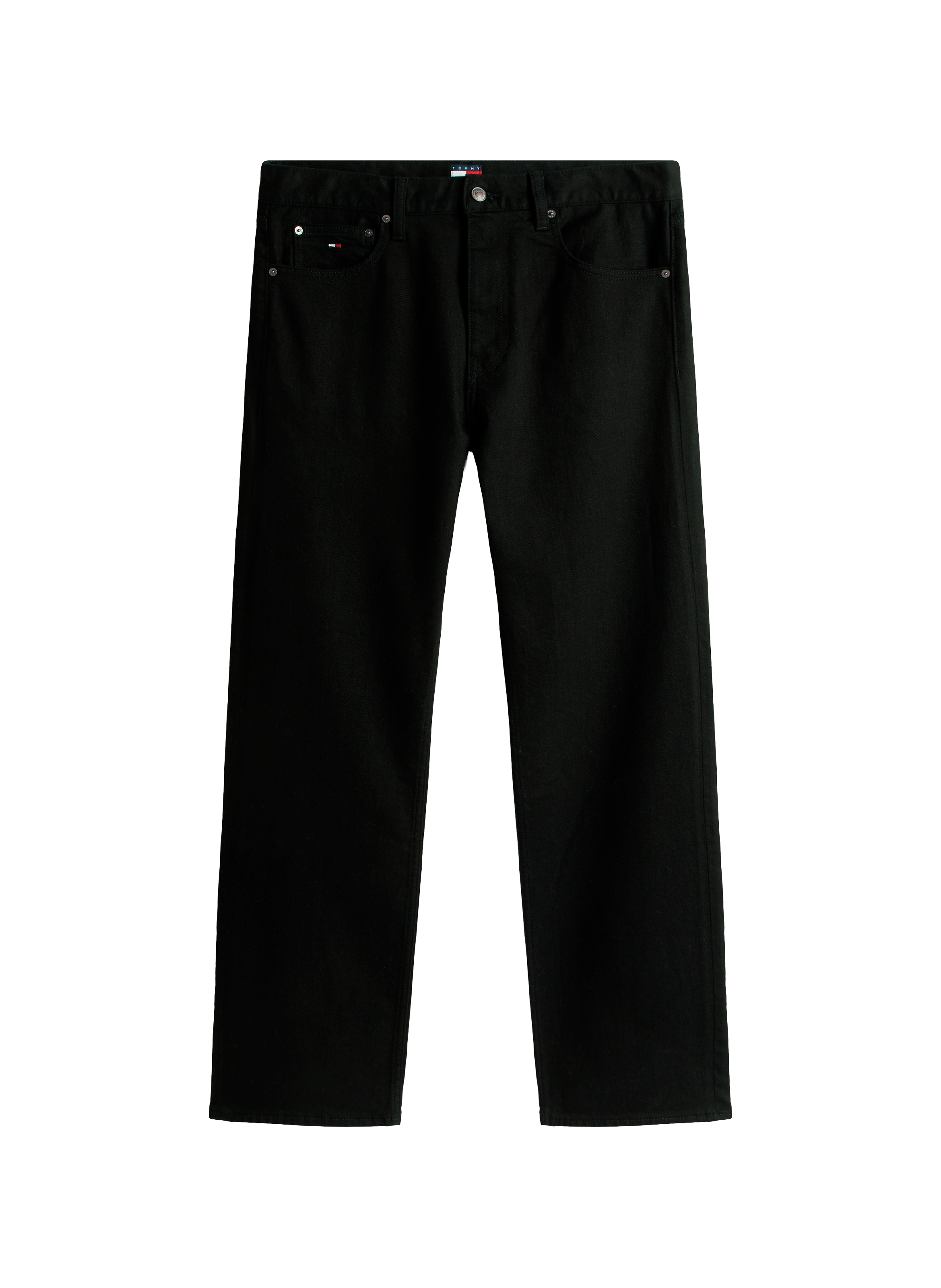 Straight-cut cotton-blend jeans TOMMY HILFIGER Blue