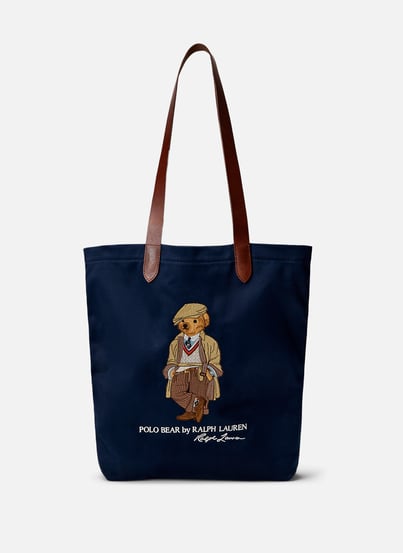 Tote bag en coton POLO RALPH LAUREN Tote bag en coton POLO RALPH LAUREN