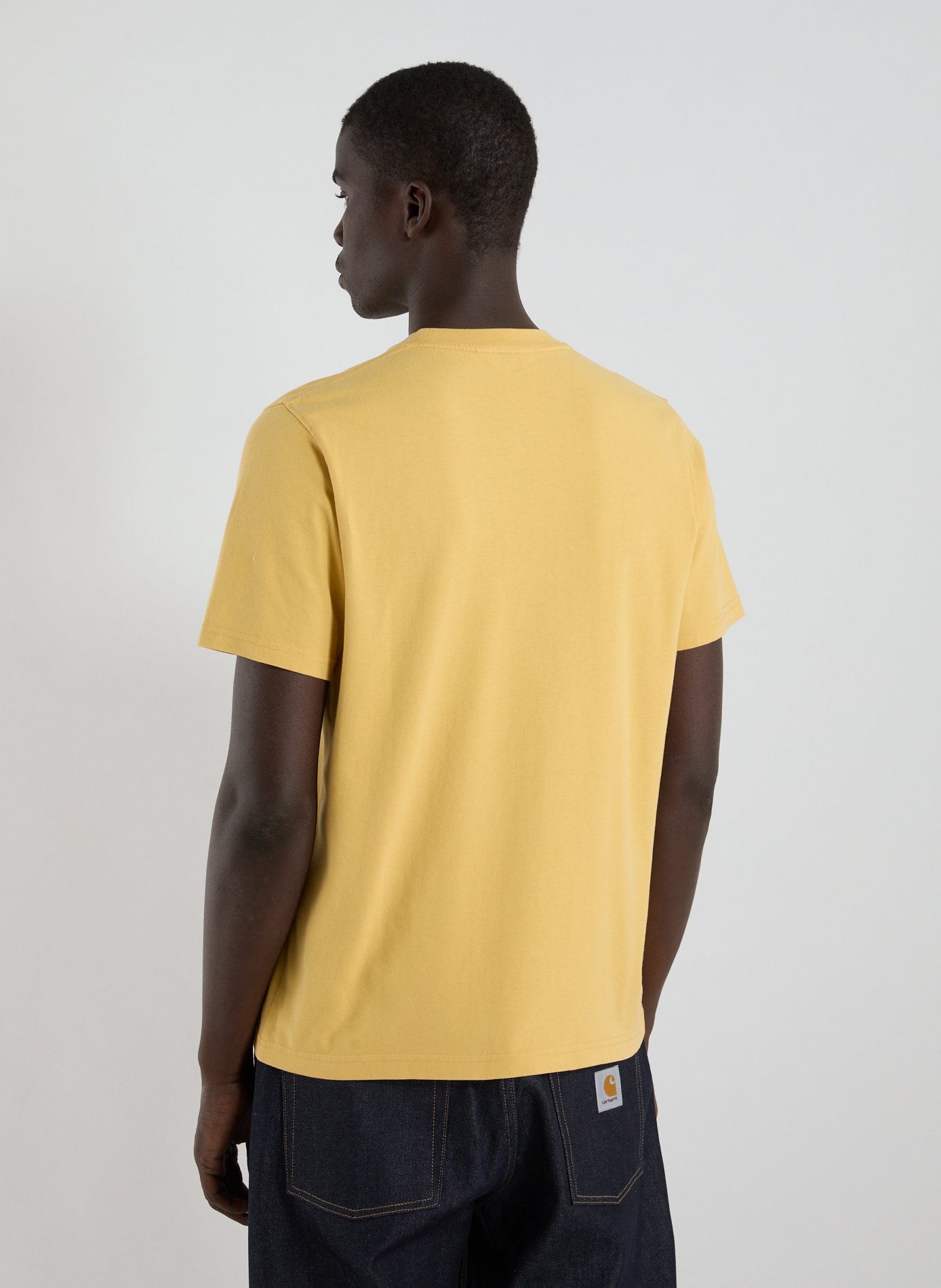 T-shirt manches courtes en coton AIGLE Jaune