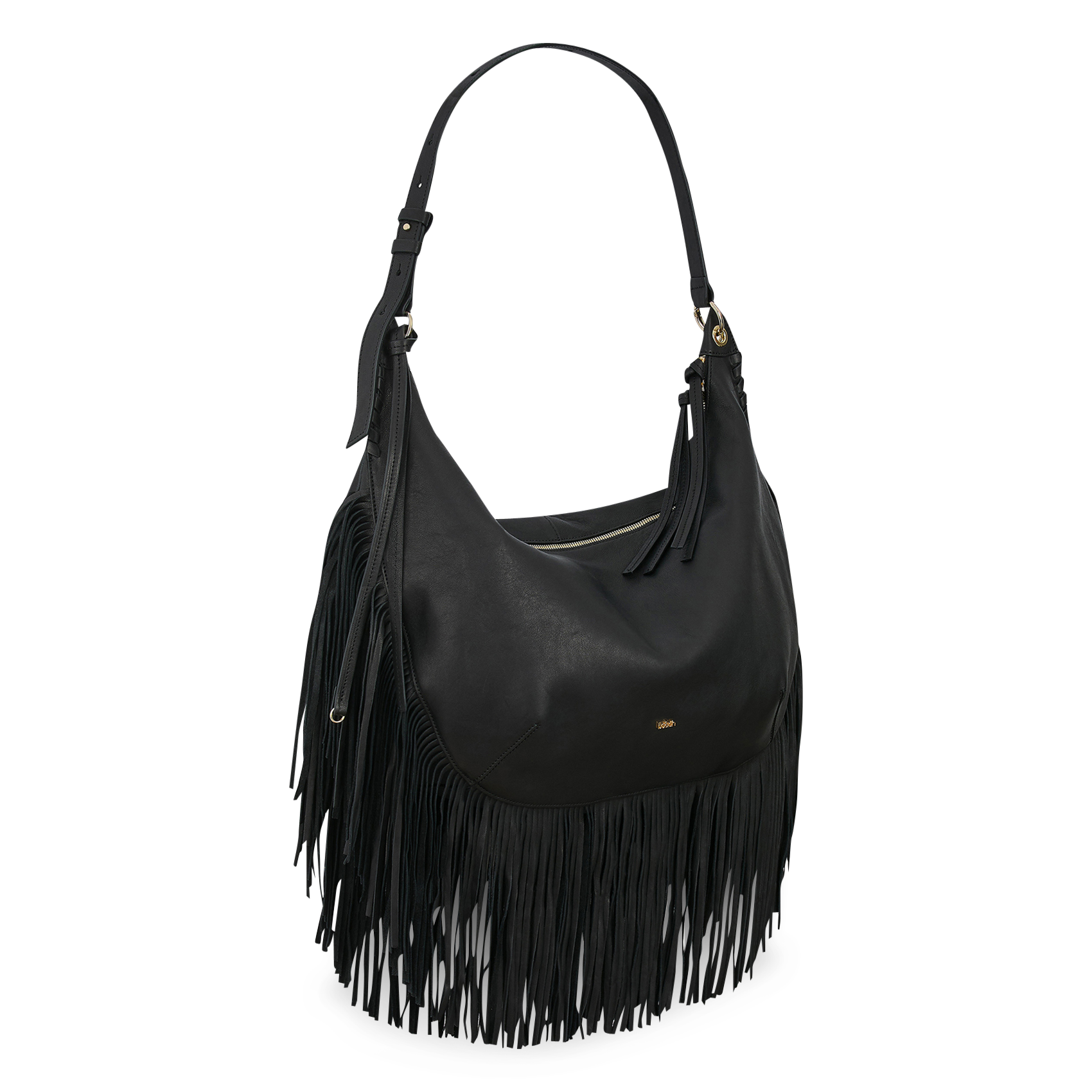 Sac en cuir swing xl BA&SH Noir