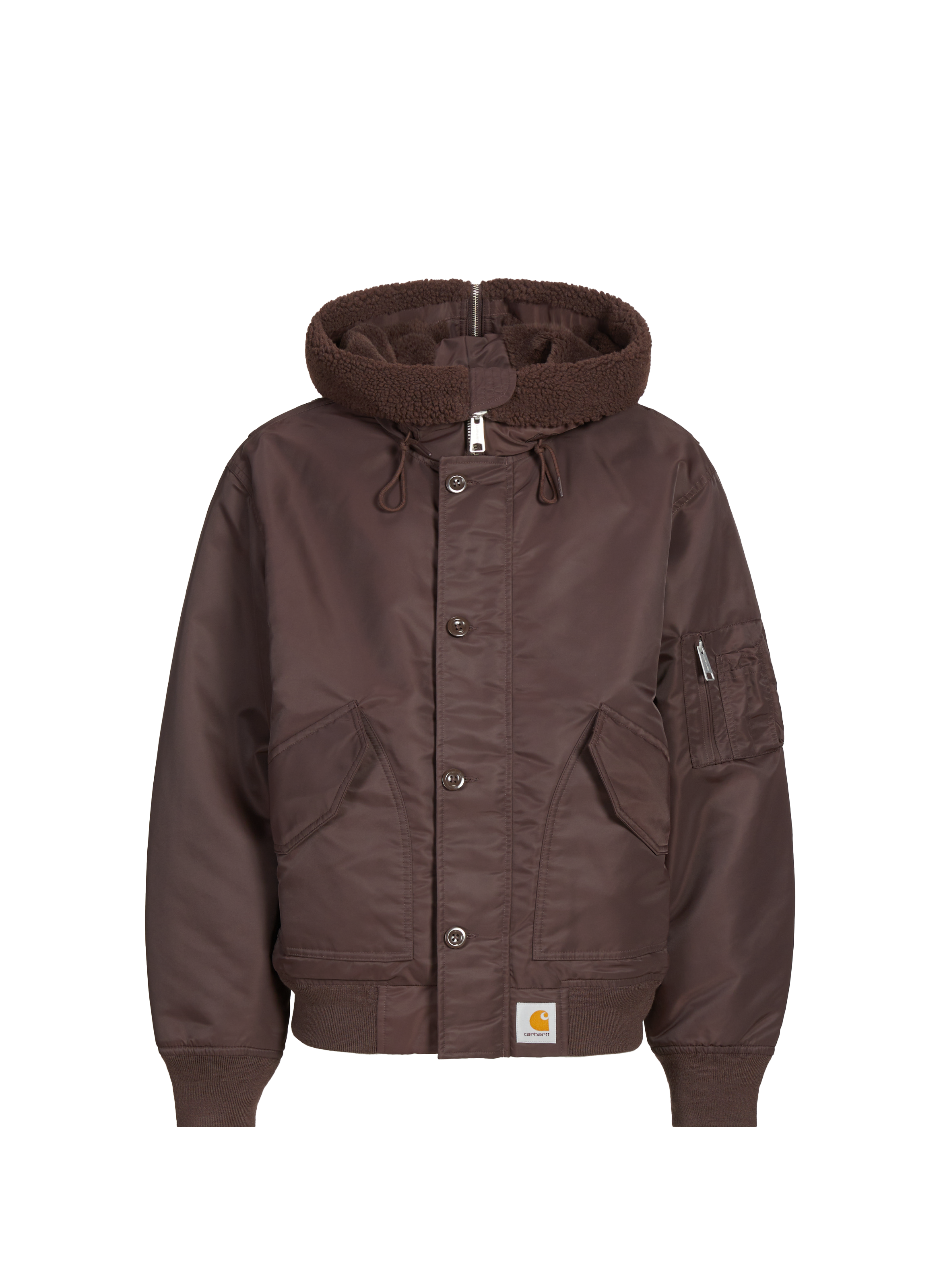 CARHARTT WIP Oltera Bomber Jacket Brown