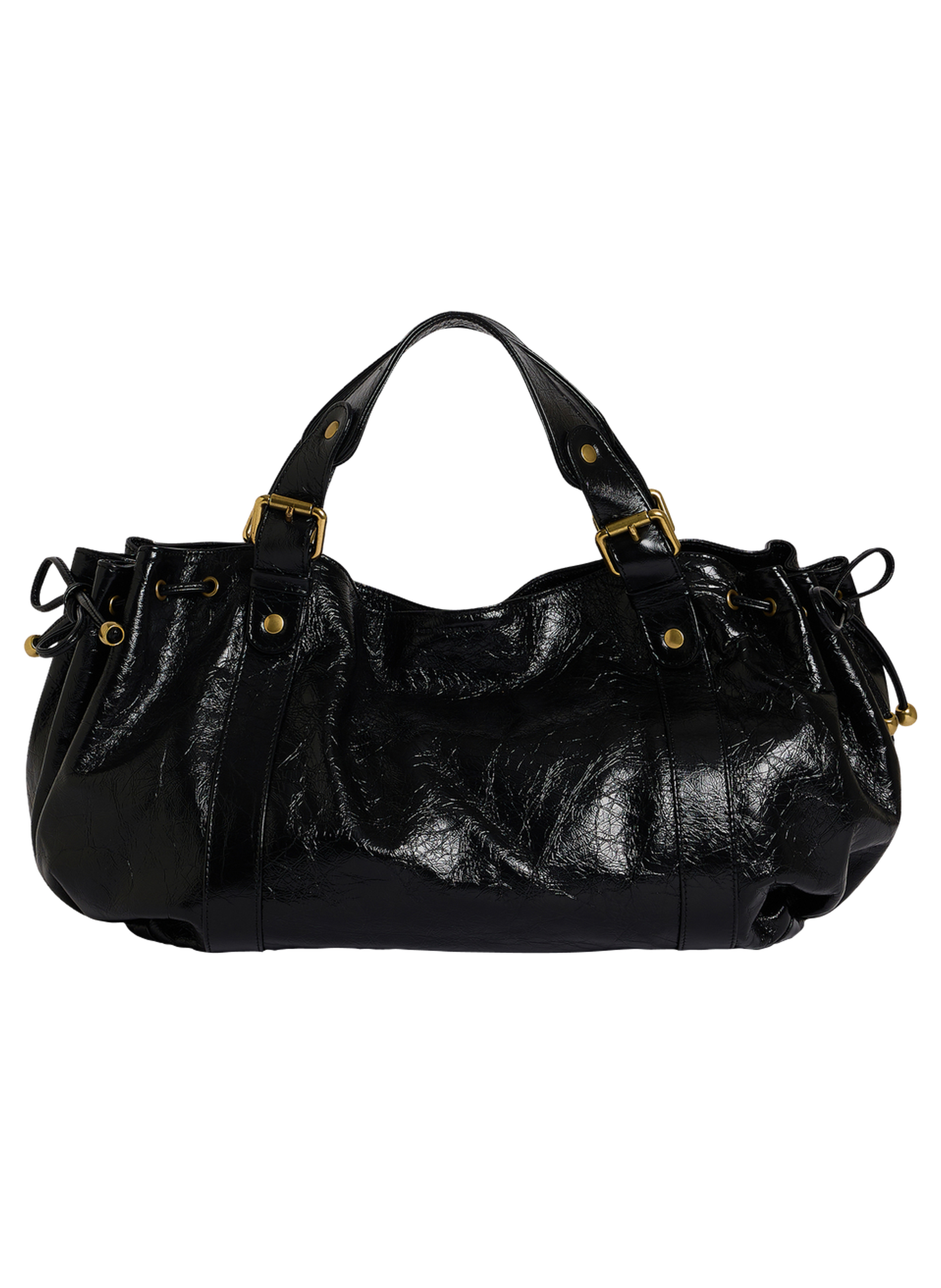 Sac à main en cuir effet froissé - 24h GERARD DAREL