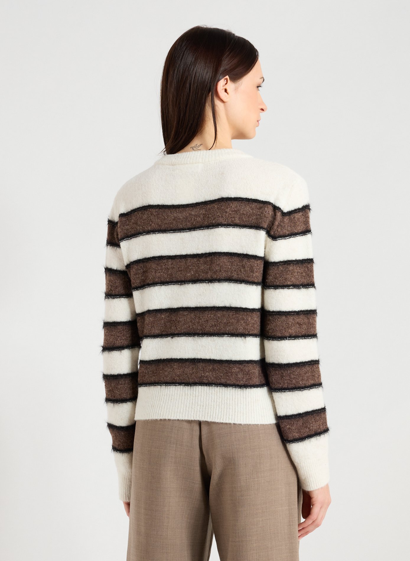 Cardigan à rayures SAMSOE SAMSOE Multicolore