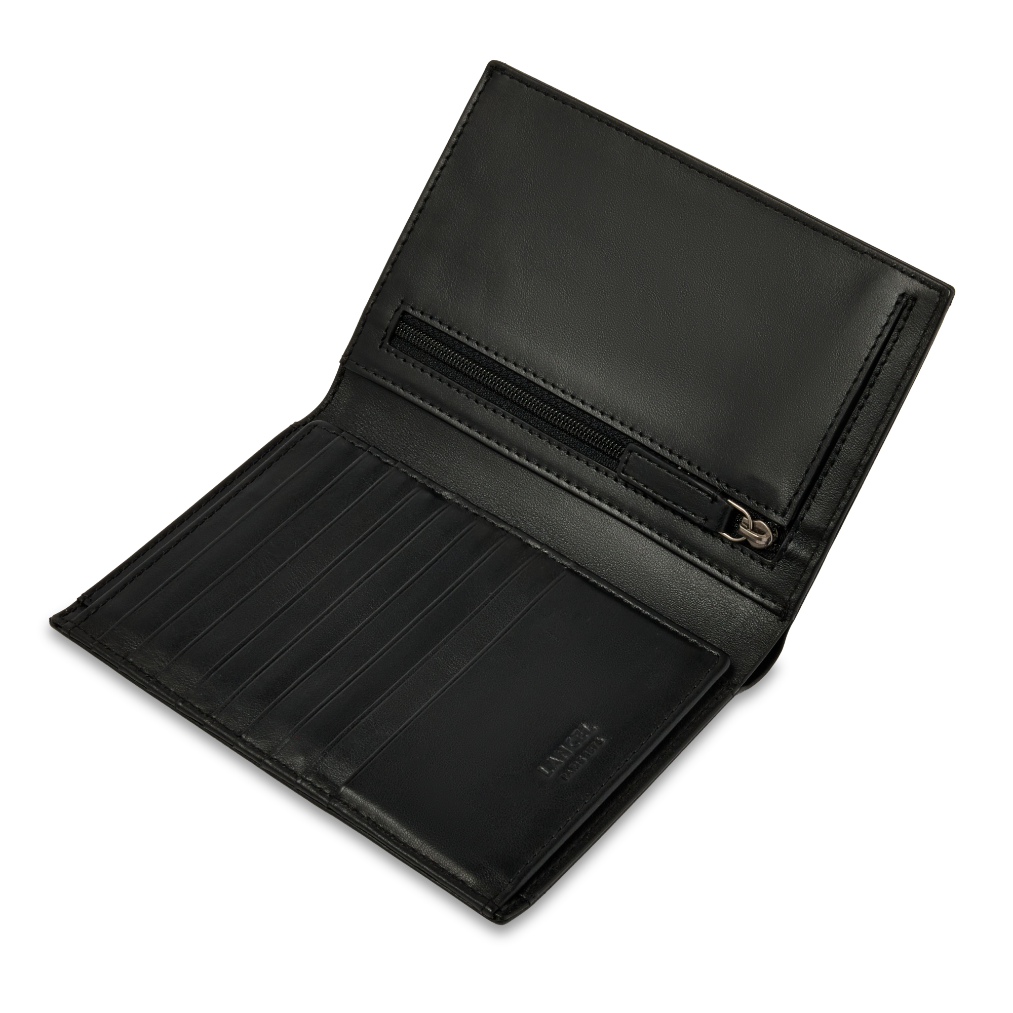 Portefeuille driver léon de lancel en cuir LANCEL Noir