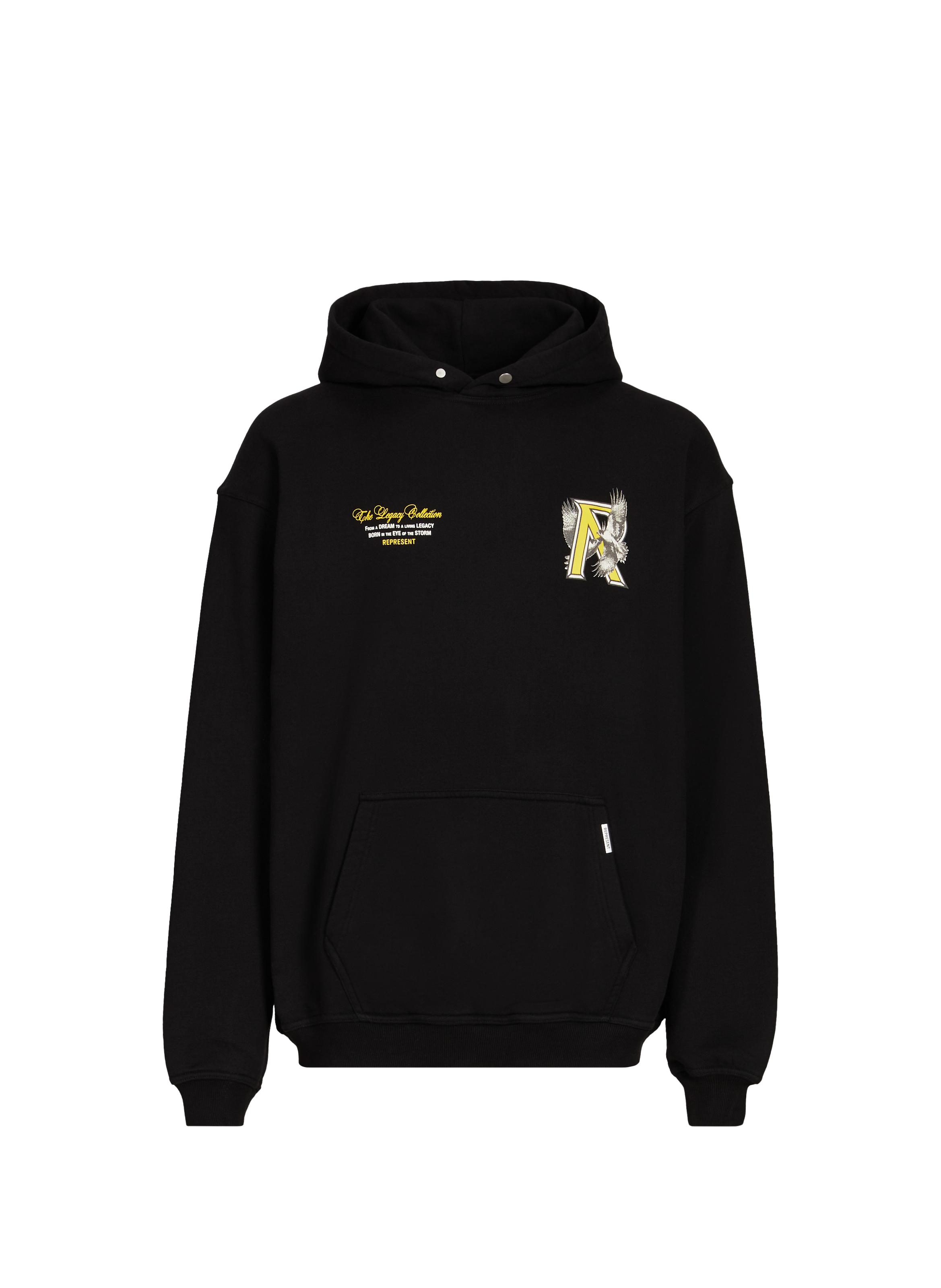 REPRESENT Hoodie en coton Bleu