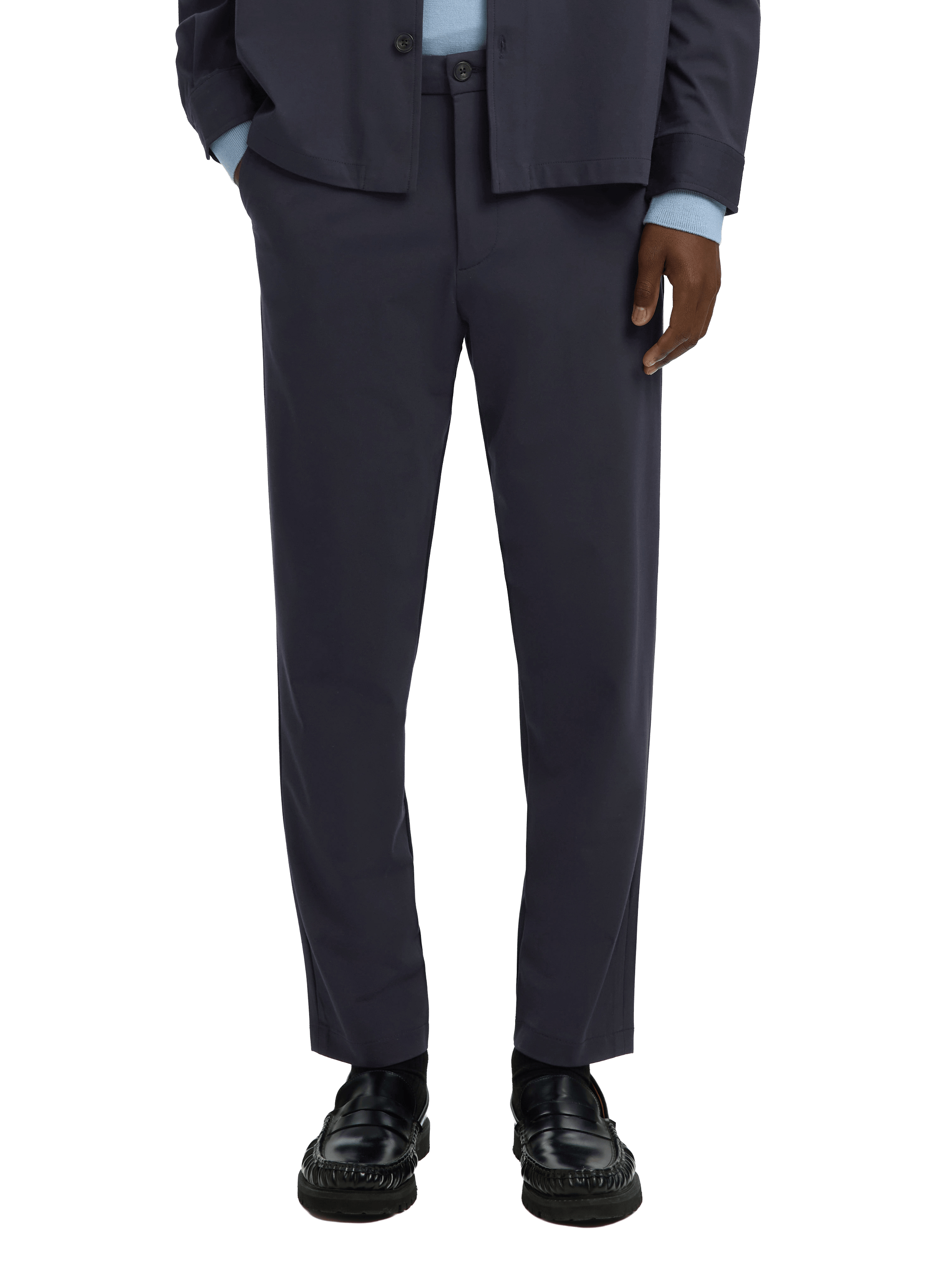 Pantalon slim tapered SELECTED Bleu