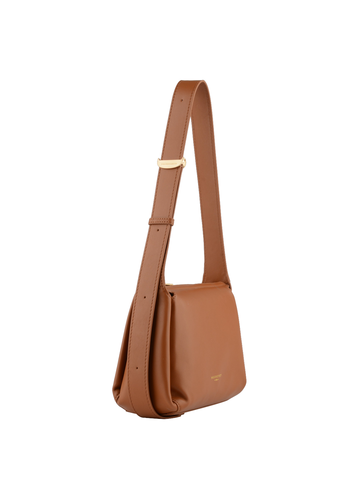 Sévigné | sac porté travers pm POURCHET Marron