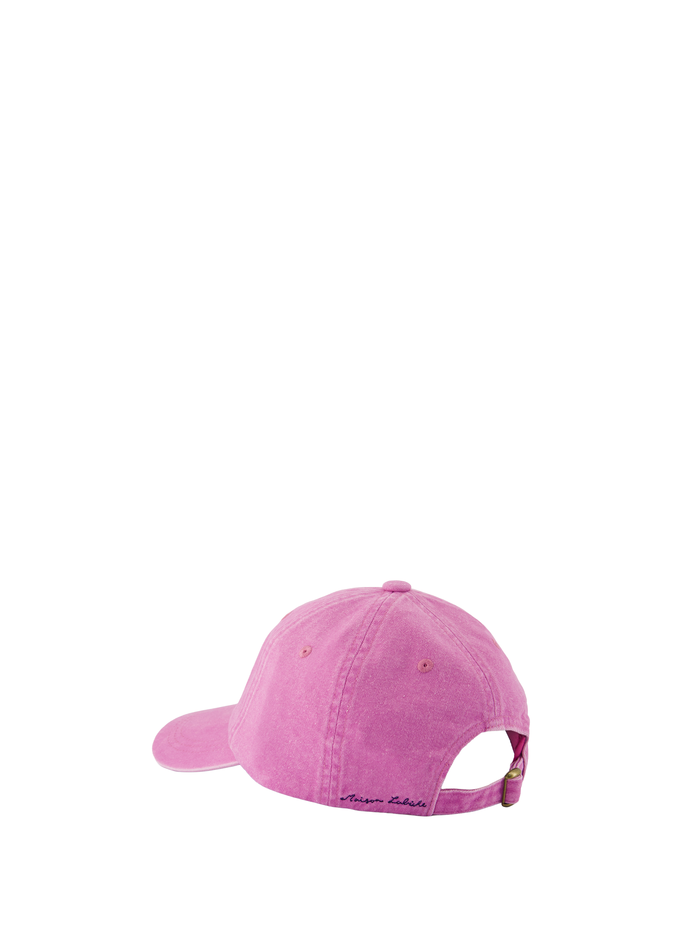Embroidered Love Cotton Cap MAISON LABICHE Pink