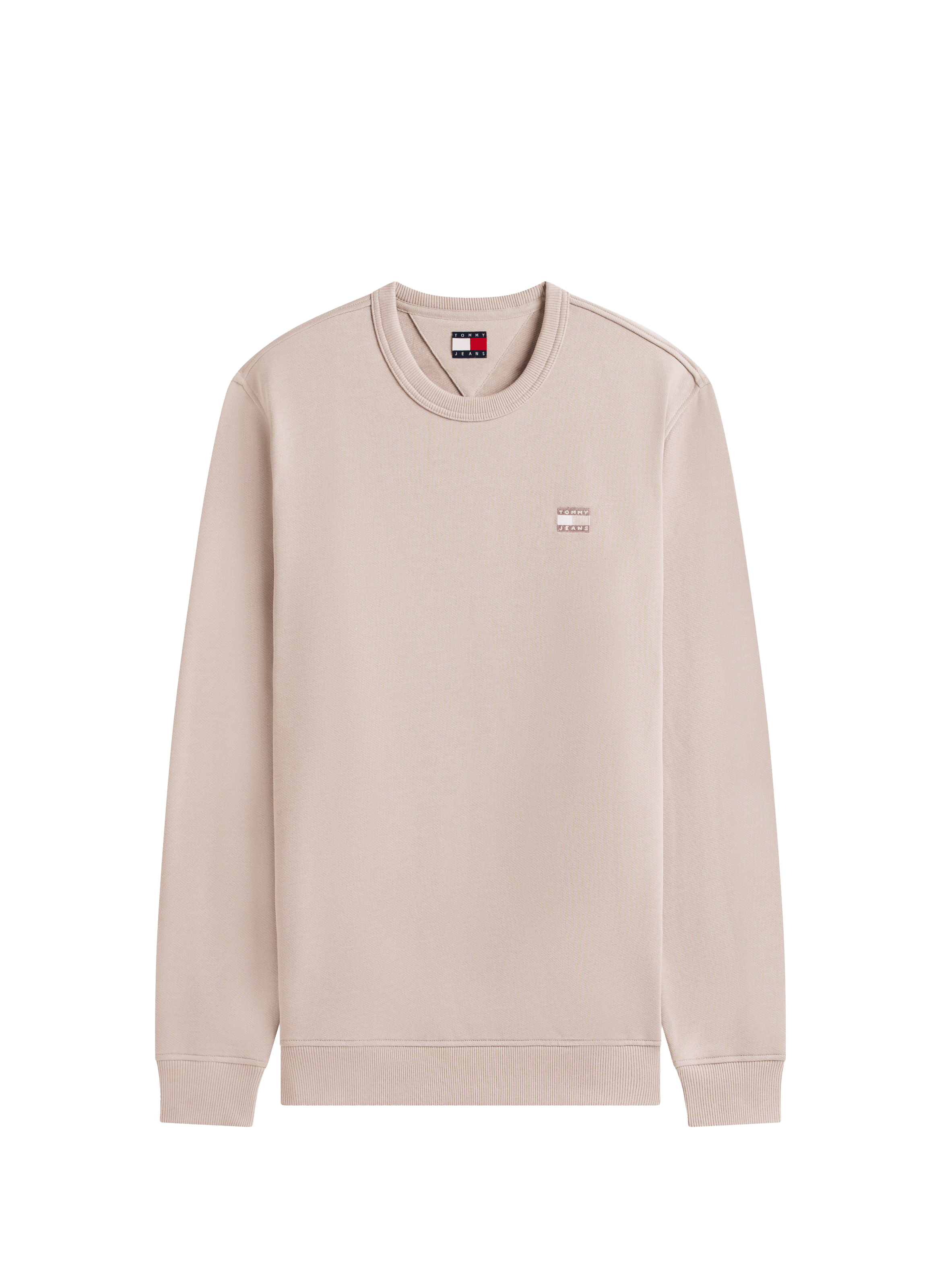 Straight sweatshirt in blended cotton TOMMY HILFIGER Grey