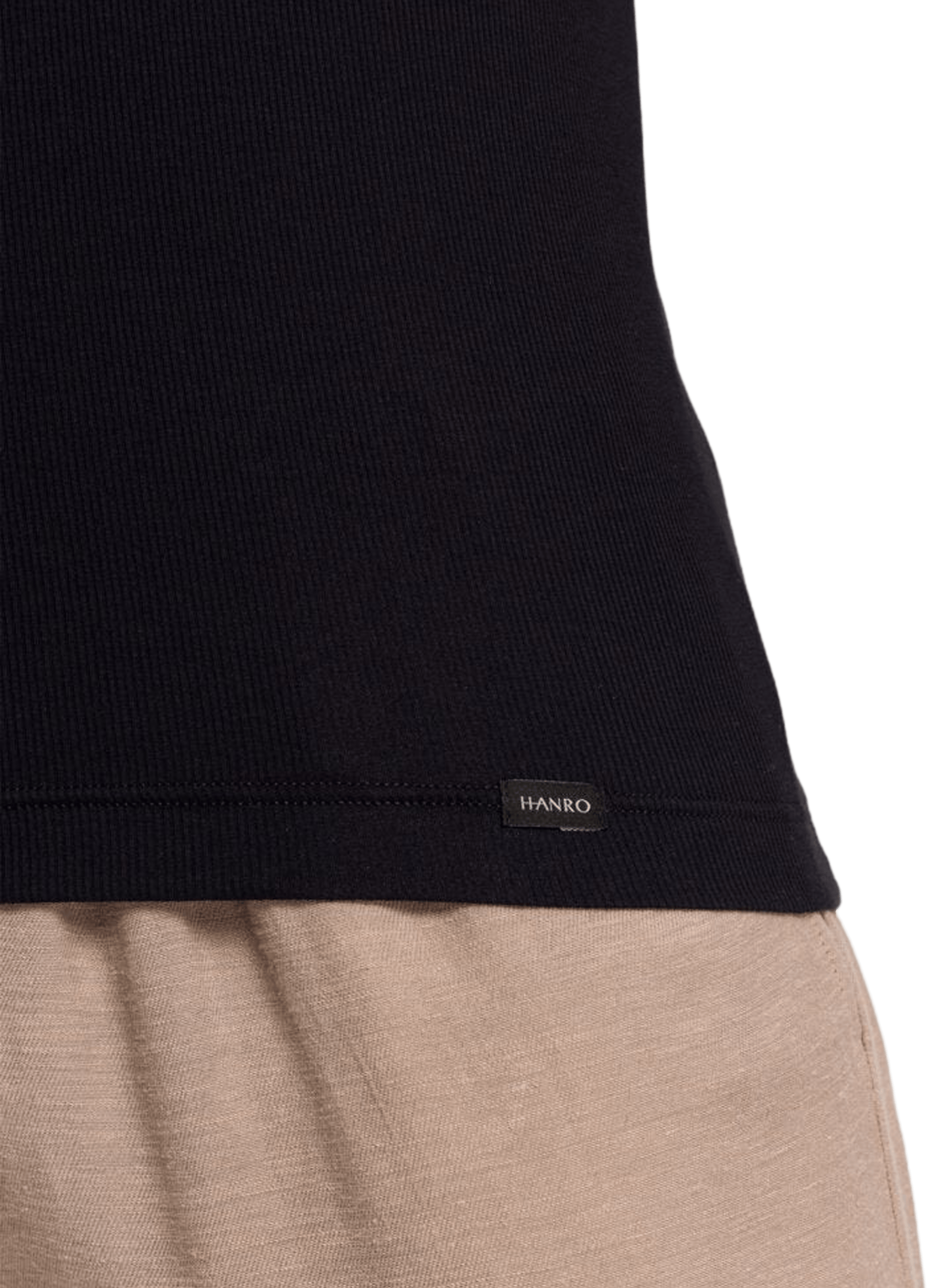 Cotton Tank Top HANRO Black