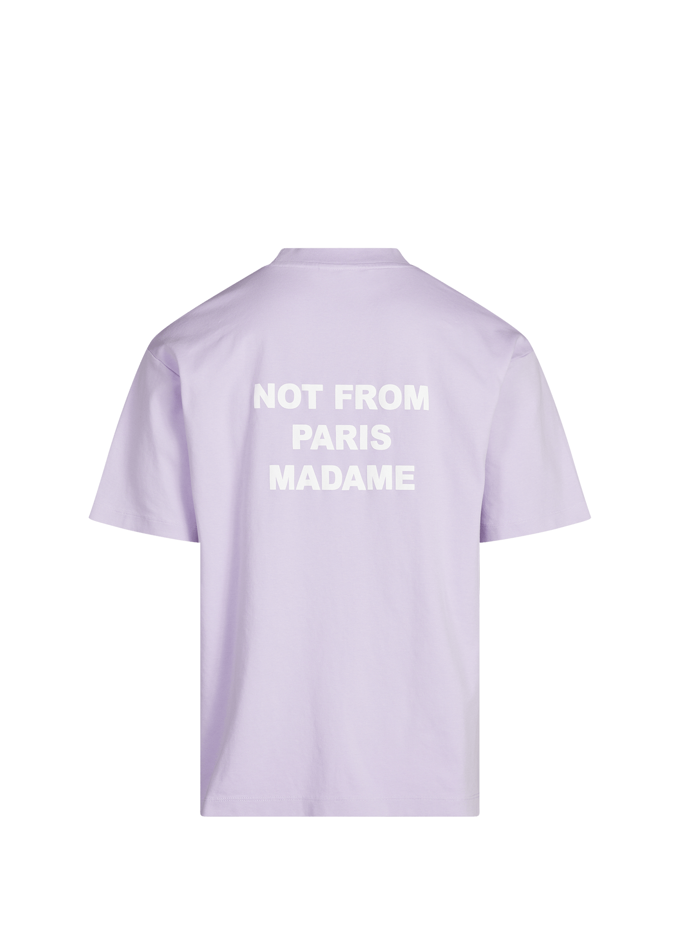 Classic Cotton T-Shirt DROLE DE MONSIEUR Purple