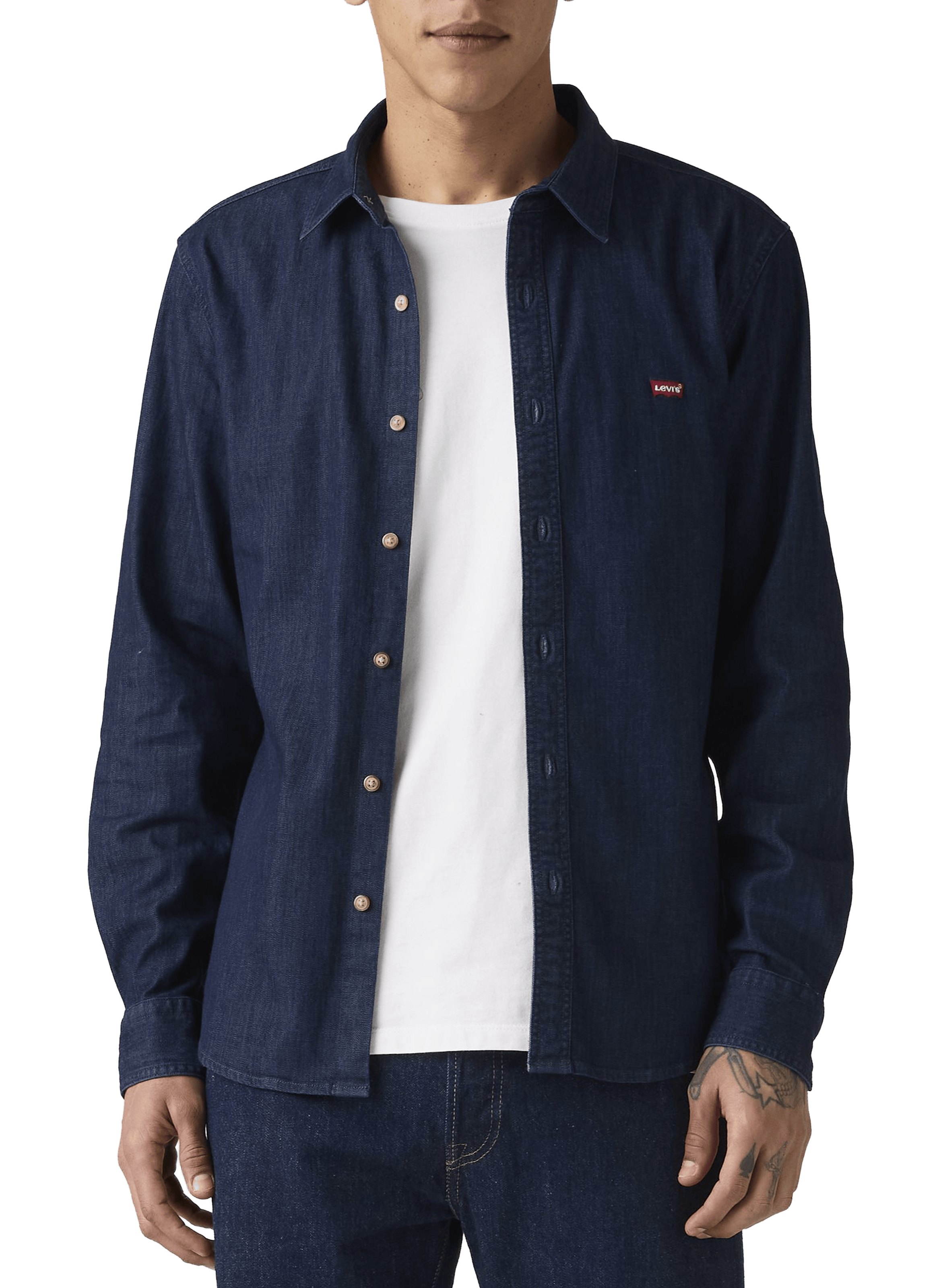 Chemise en jean LEVI'S Bleu