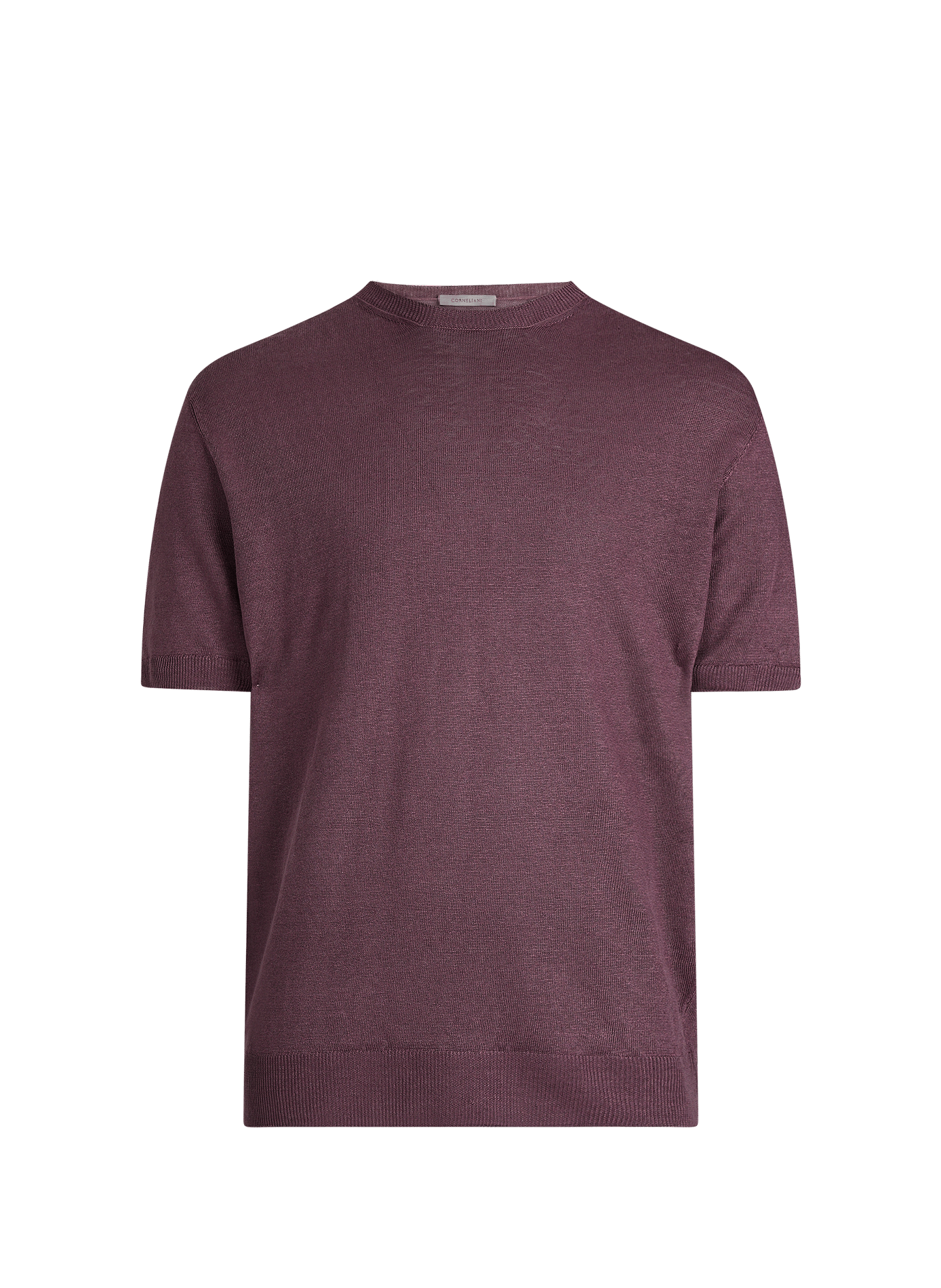 Linen T-shirt CORNELIANI Red