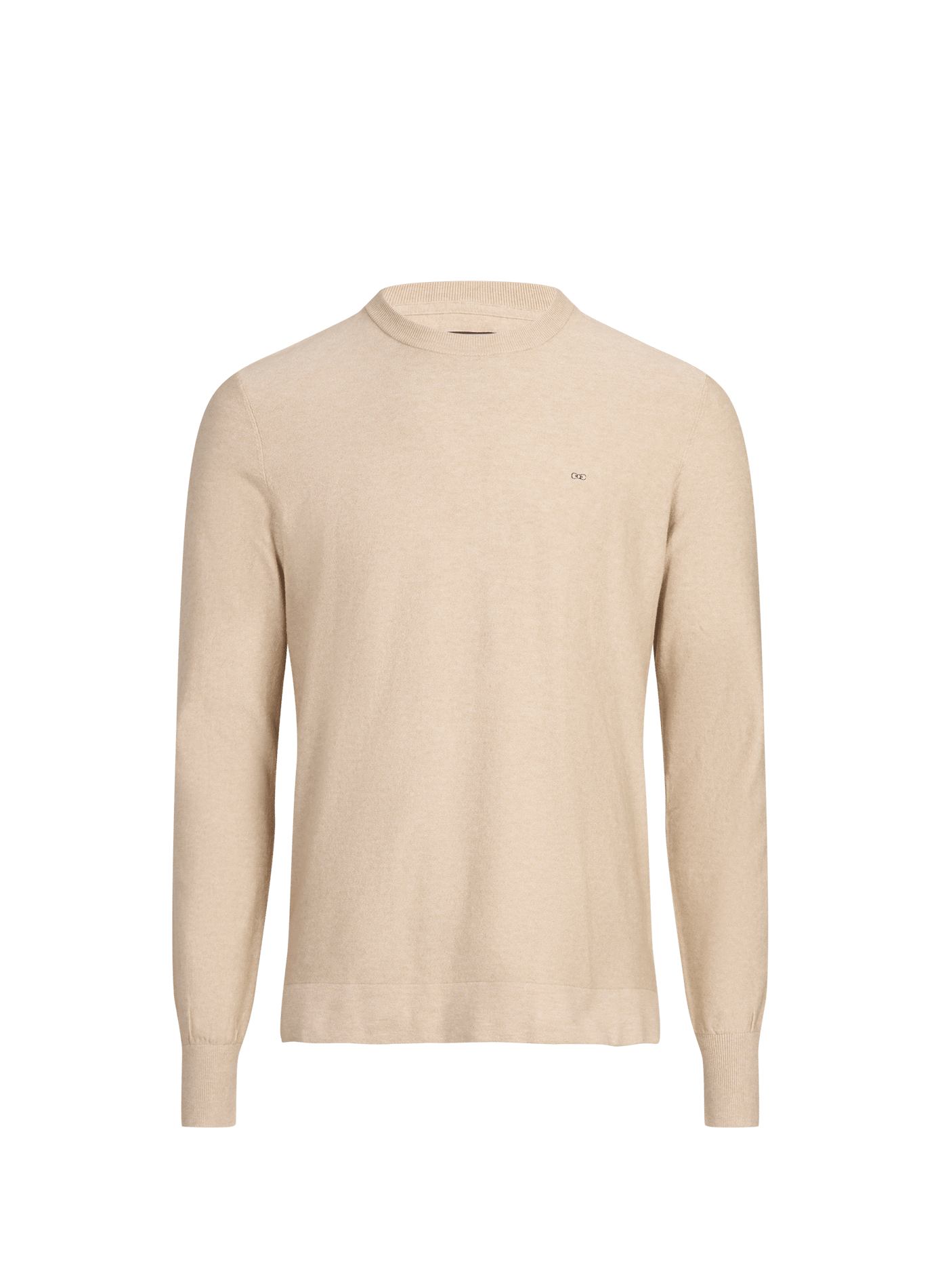 Pull droit col rond  EDEN PARK Beige