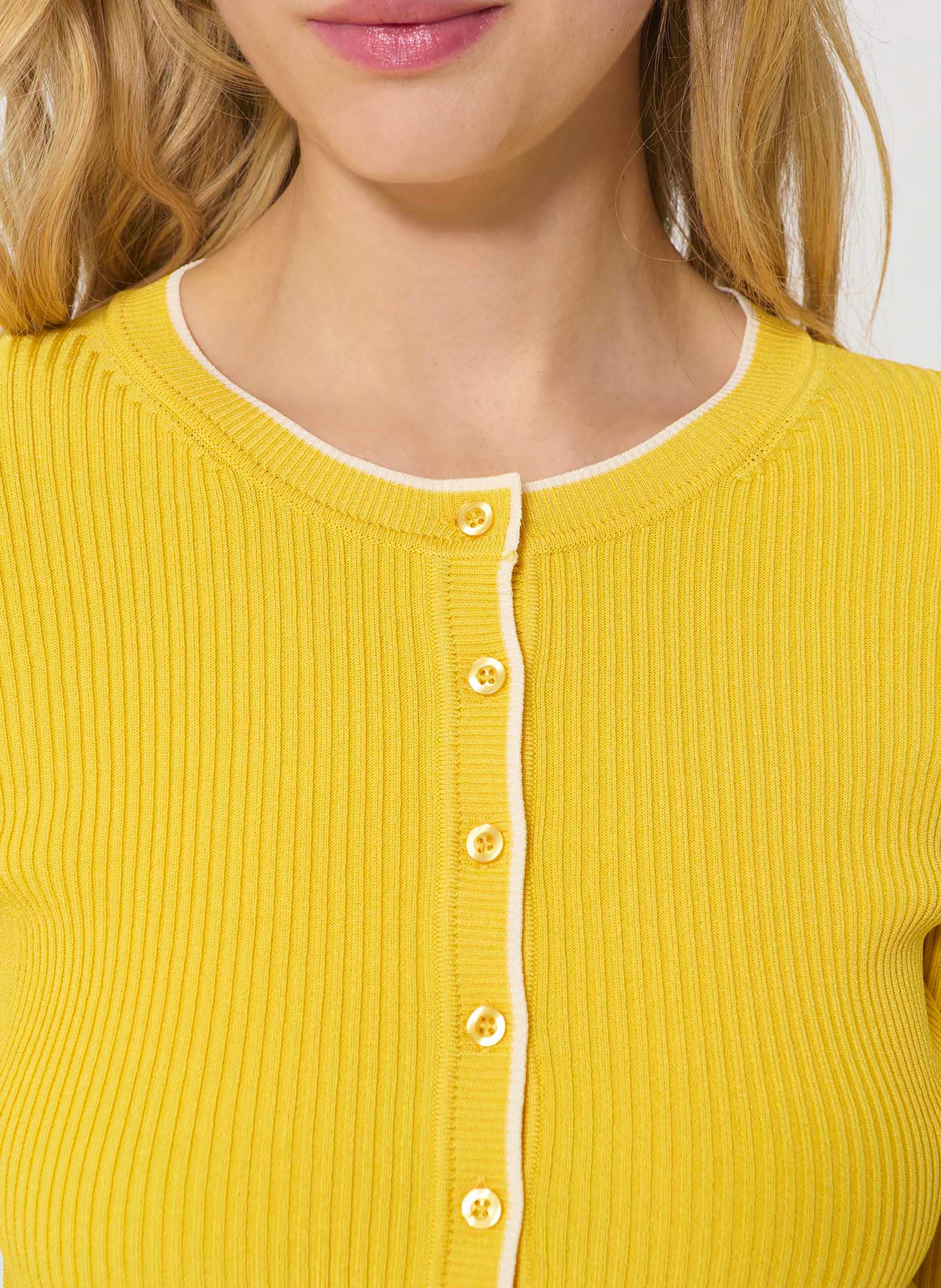 Gilet gipsy TARA JARMON Jaune