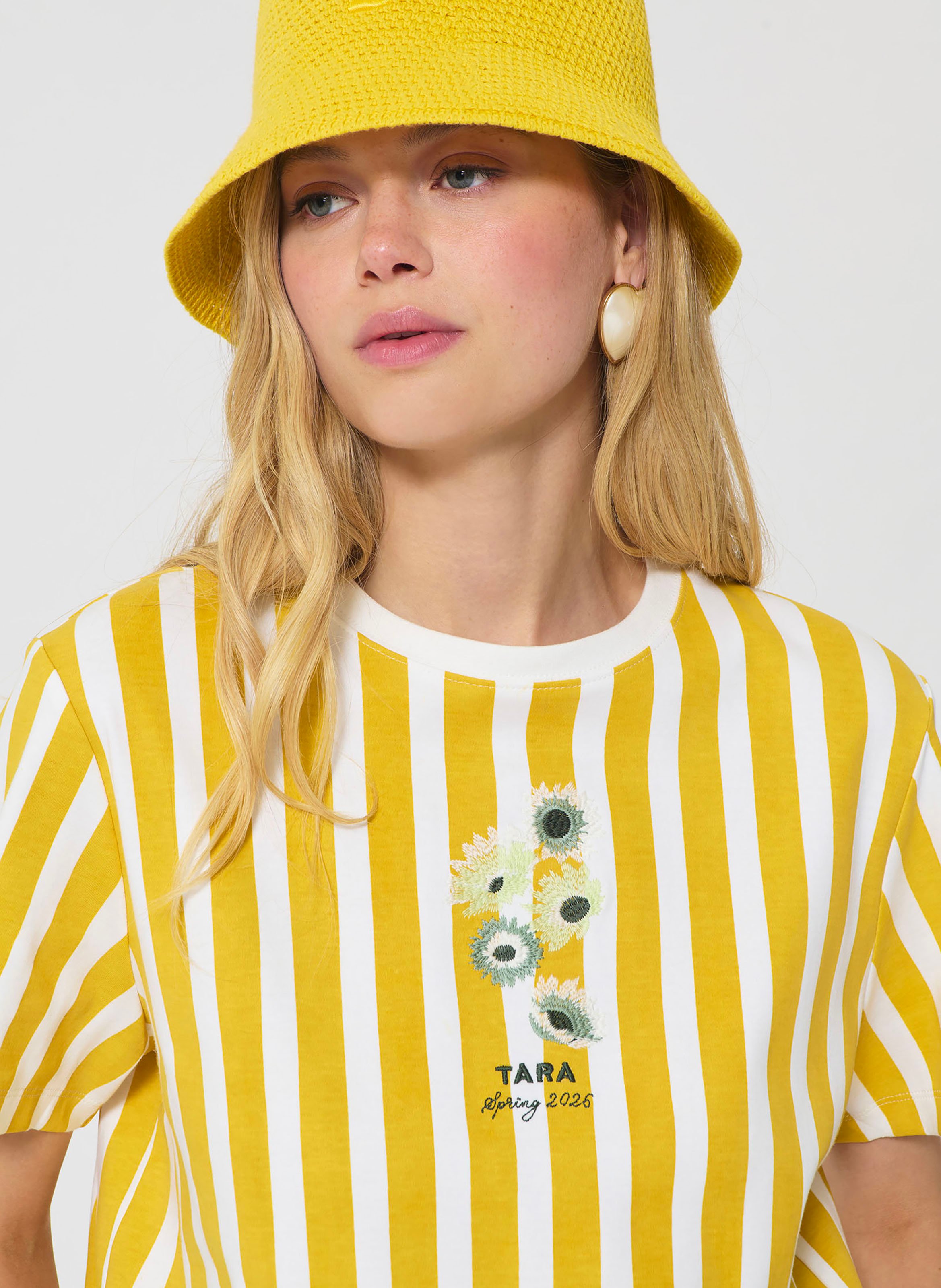 Chapeau chris TARA JARMON Jaune