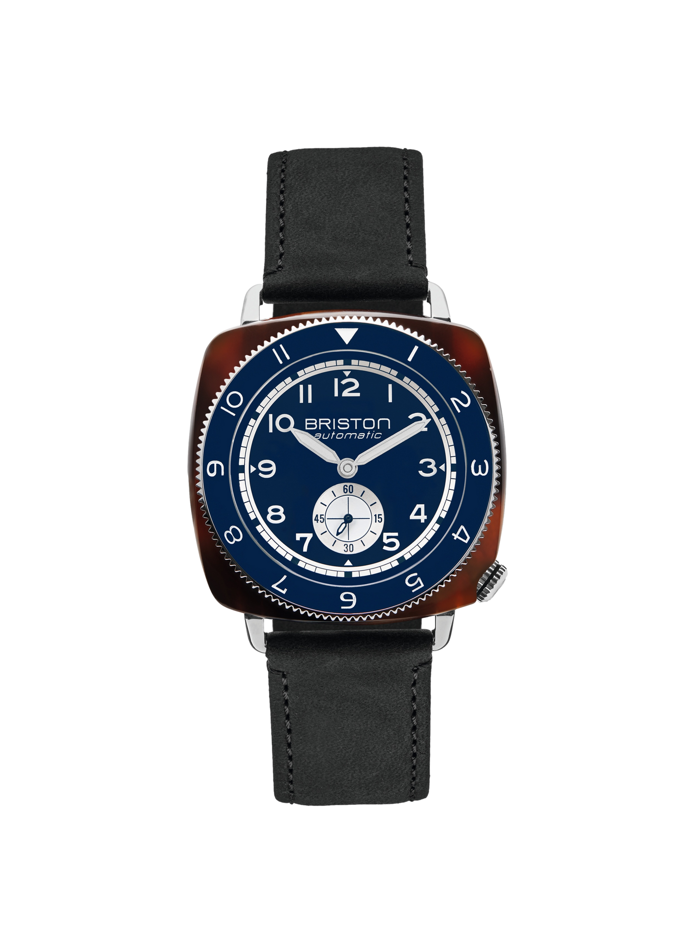 Montre Clubmaster Legend en cuir BRISTON Bleu