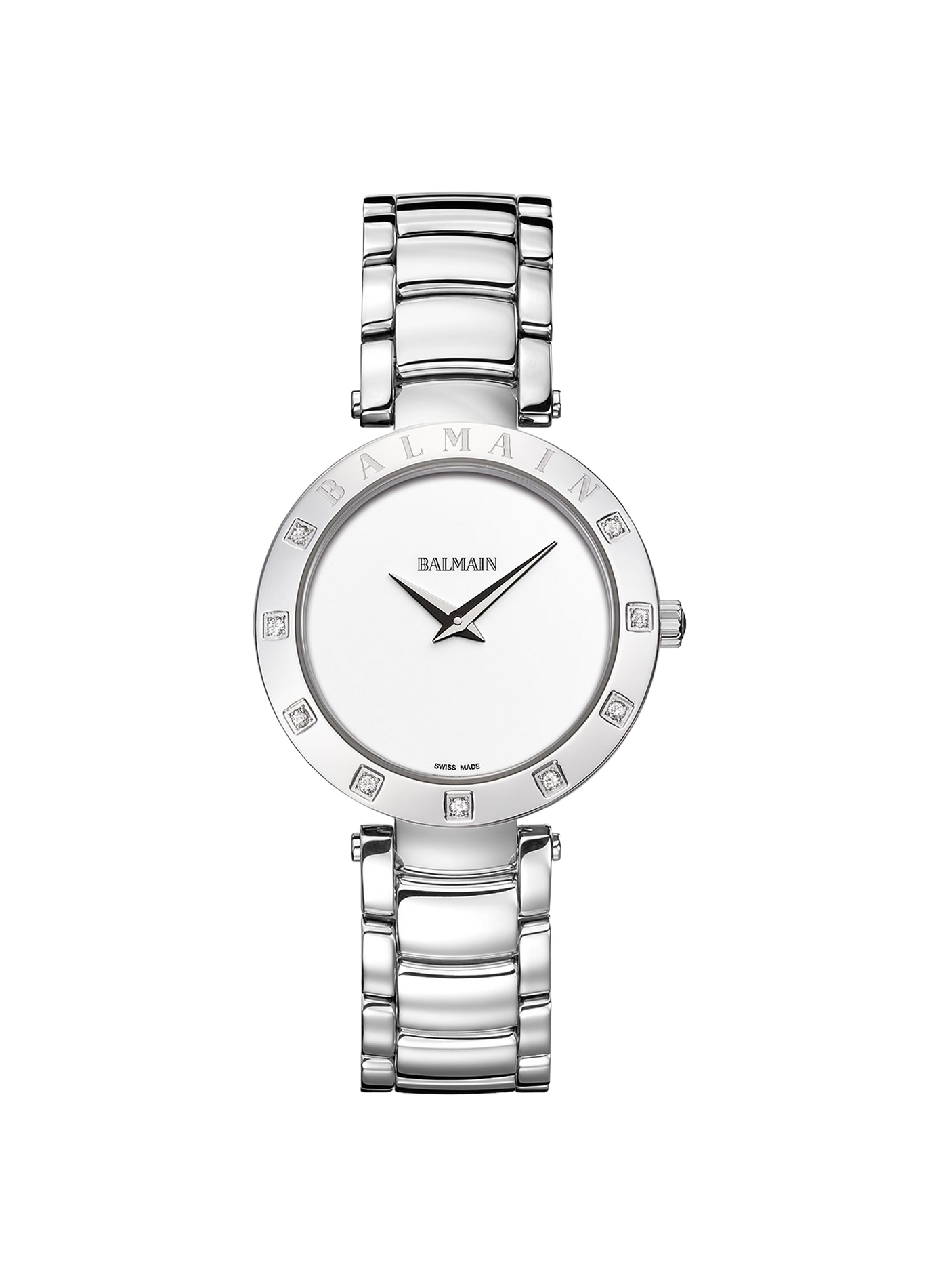 Montre quartz Balmainia en acier inoxydable BALMAIN WATCHES Argent