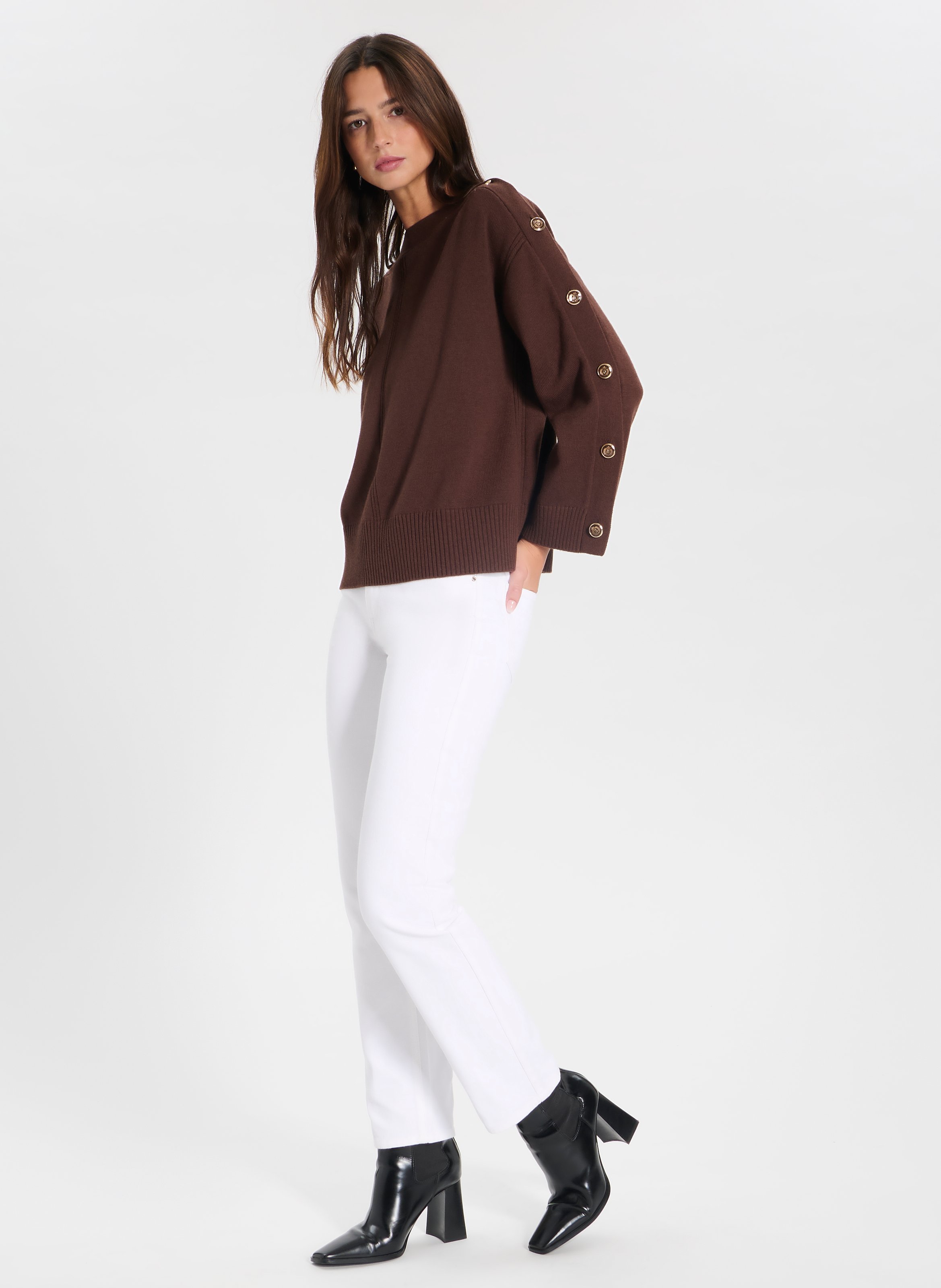 Pull  nili ZAPA Marron