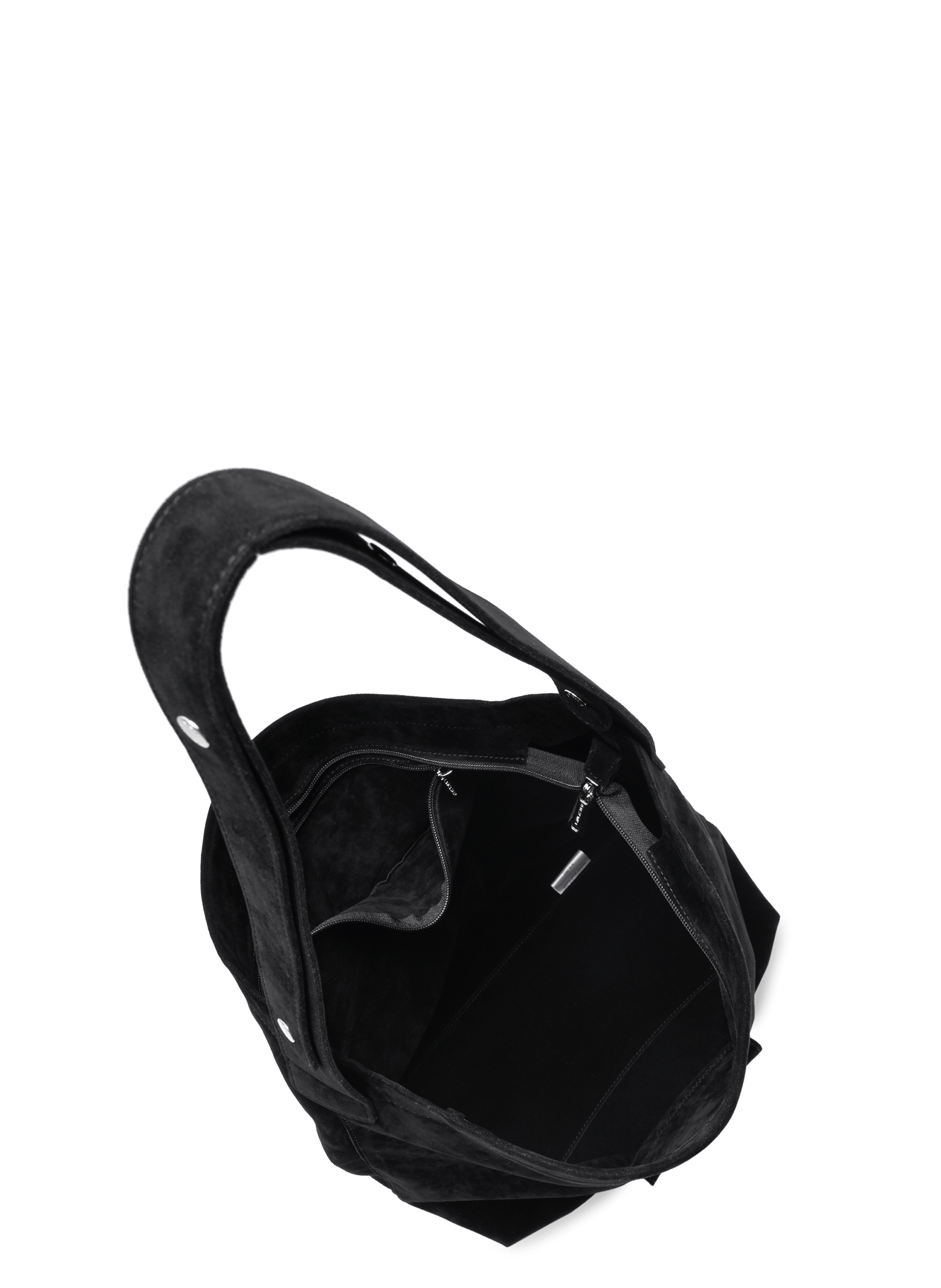 Sac seau - suédine kba LANCASTER Noir
