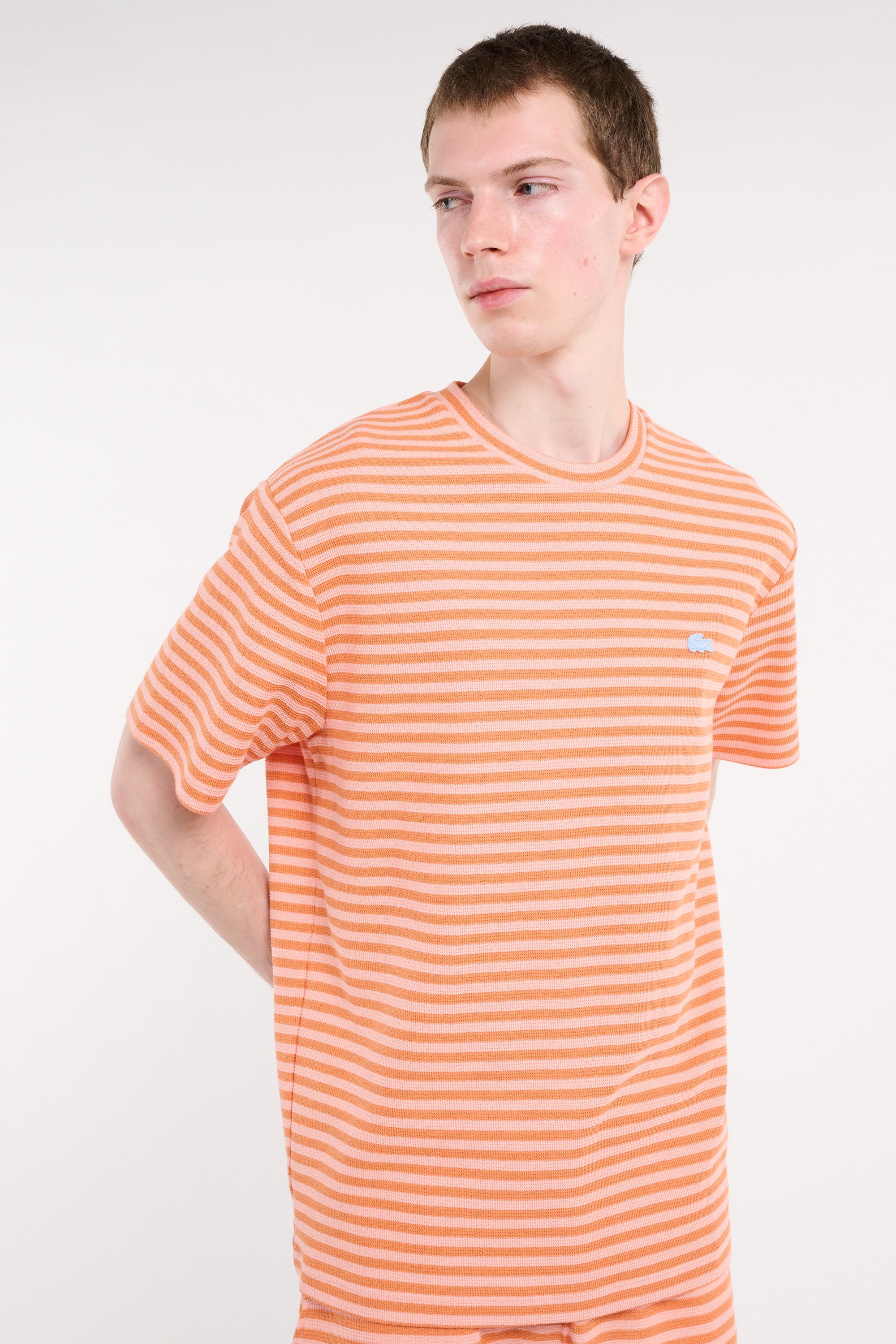 T-shirt tee-shirt LACOSTE Orange