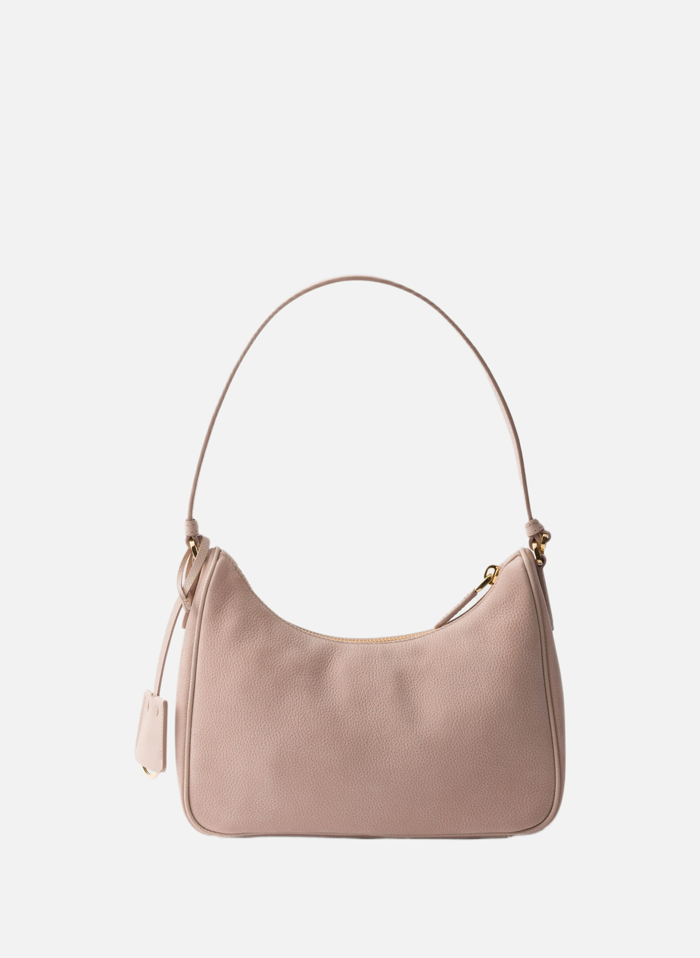 Mini sac prada re-edition 2005 en cuir nubuck et s PRADA Rose