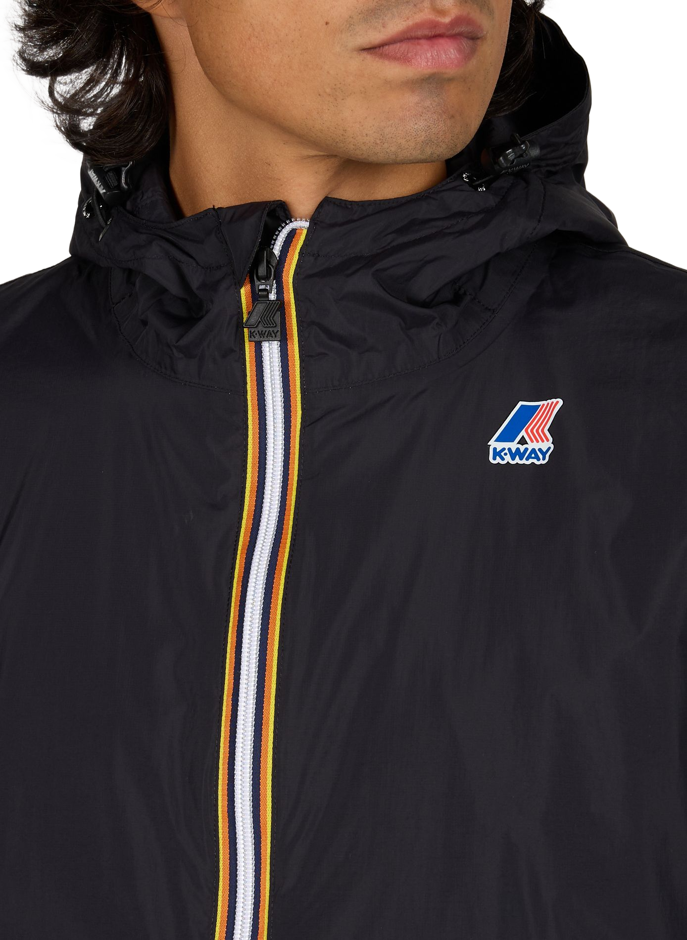 Jacke Der echte Claude K-WAY Schwarz