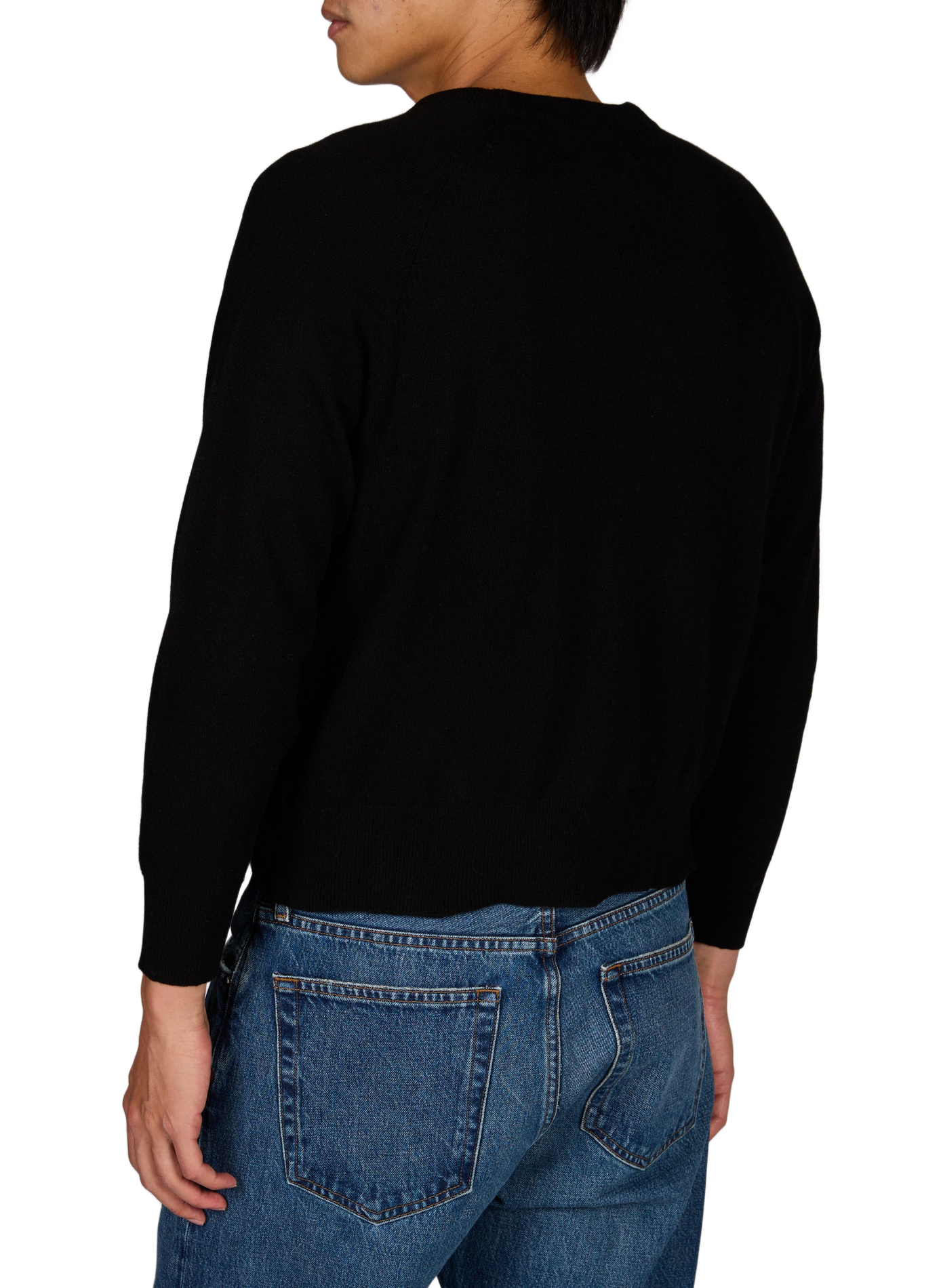 Round-neck wool and cashmere jumper CARRER Blue