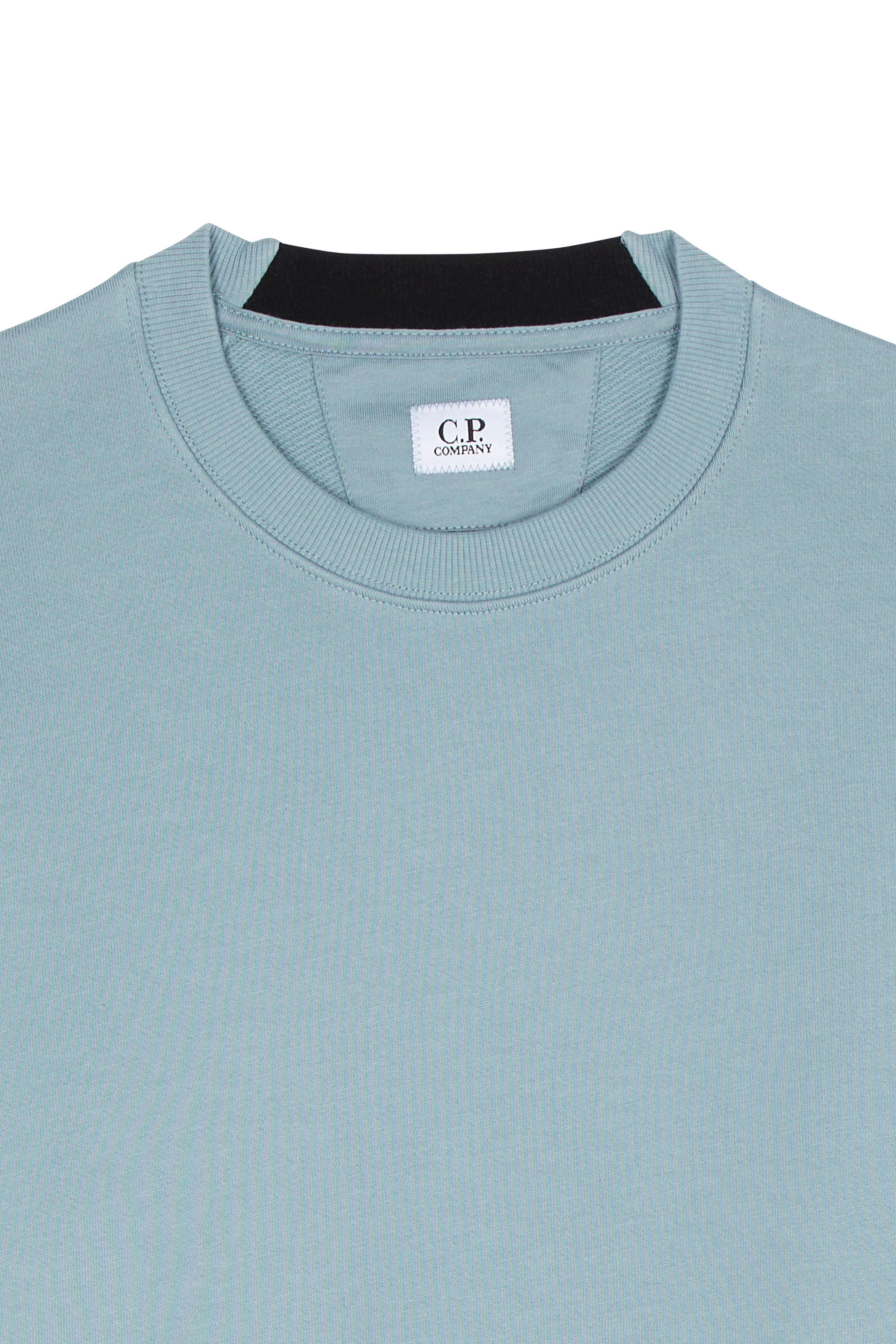 Sweatshirt diagonal raised fleece crewneck lens sweatshirt CP COMPANY Bleu