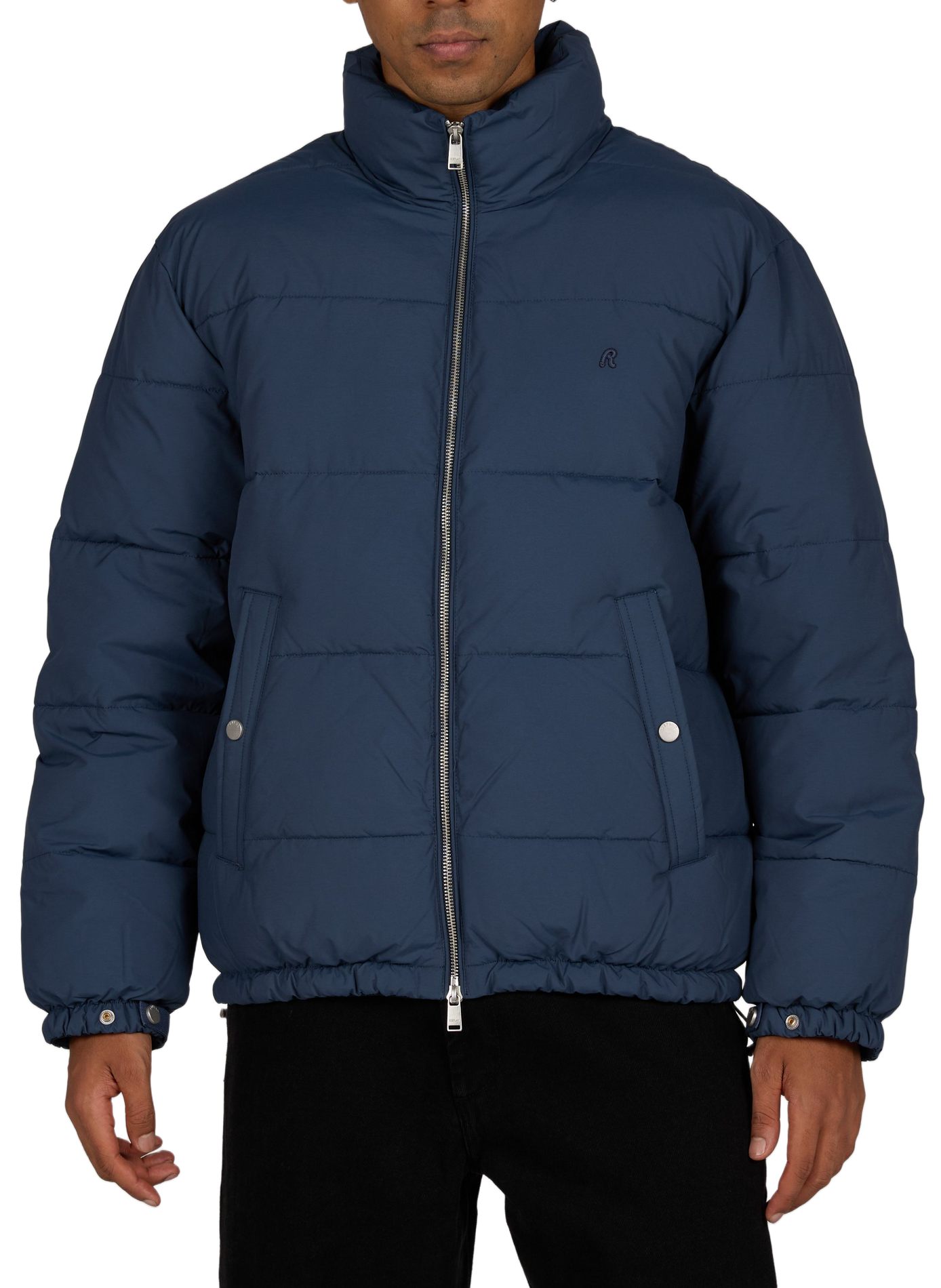 Daunenjacke mit hohem Kragen REPLAY Blau