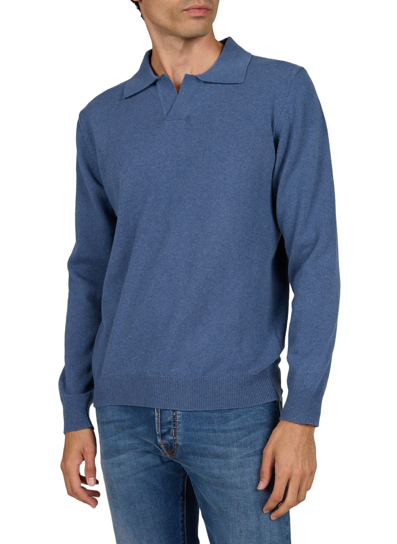 Gabino wollen polotrui LAFAURIE Blauw