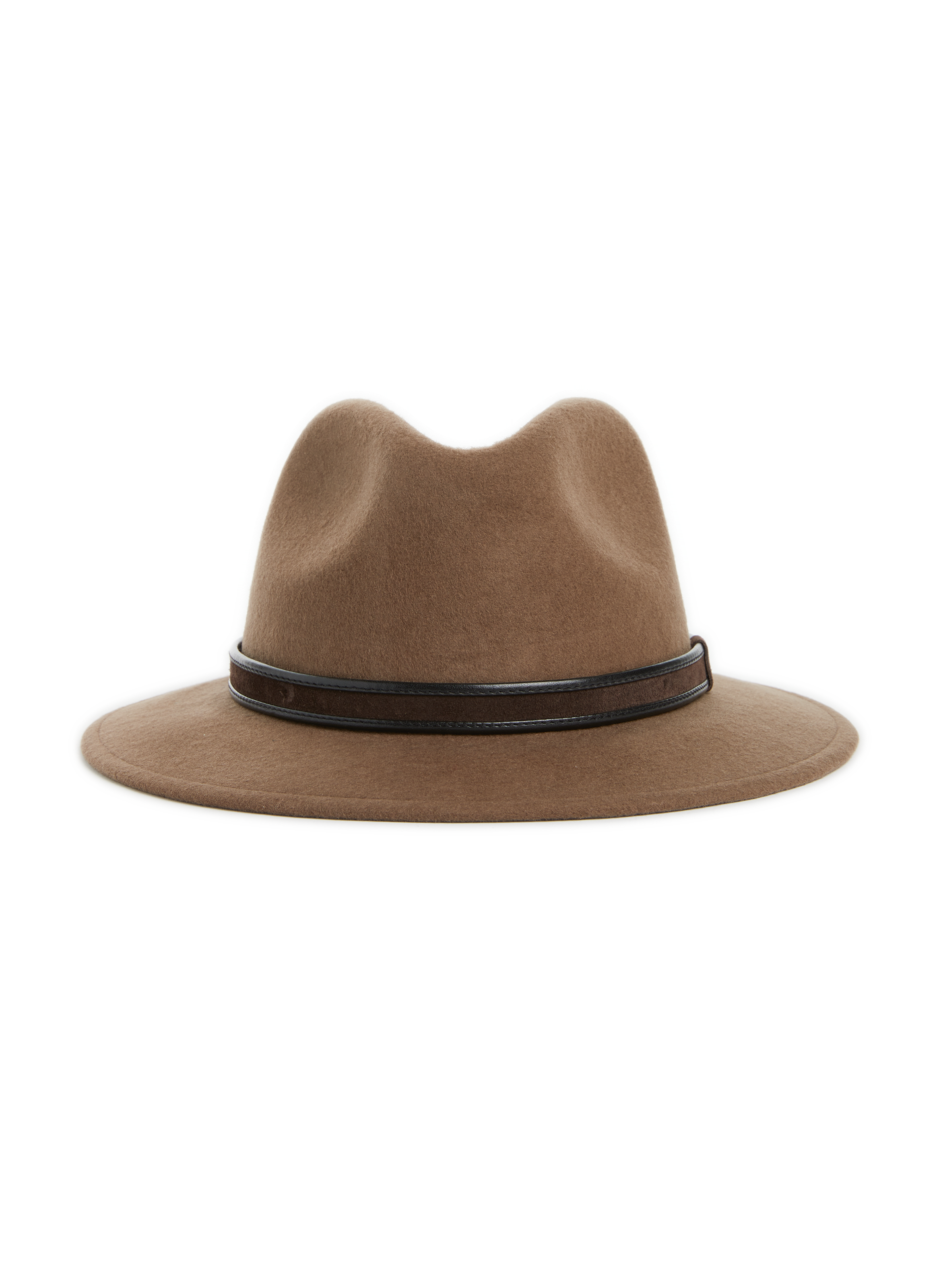 SAISON 1865 Chapeau en feutre laine Marron
