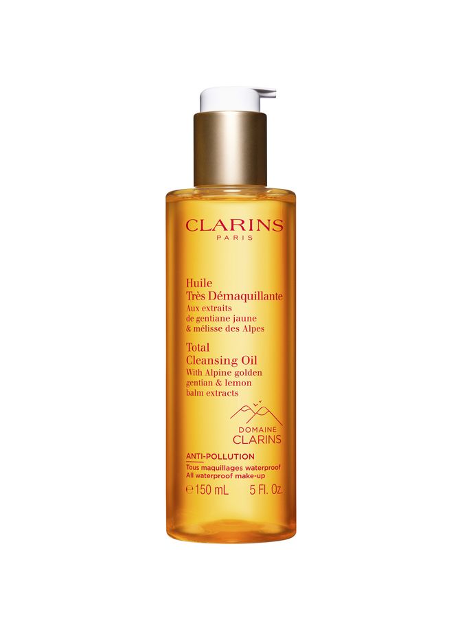 CLARINS Total Cleansing Oil for makeup removal - all waterproof makeup