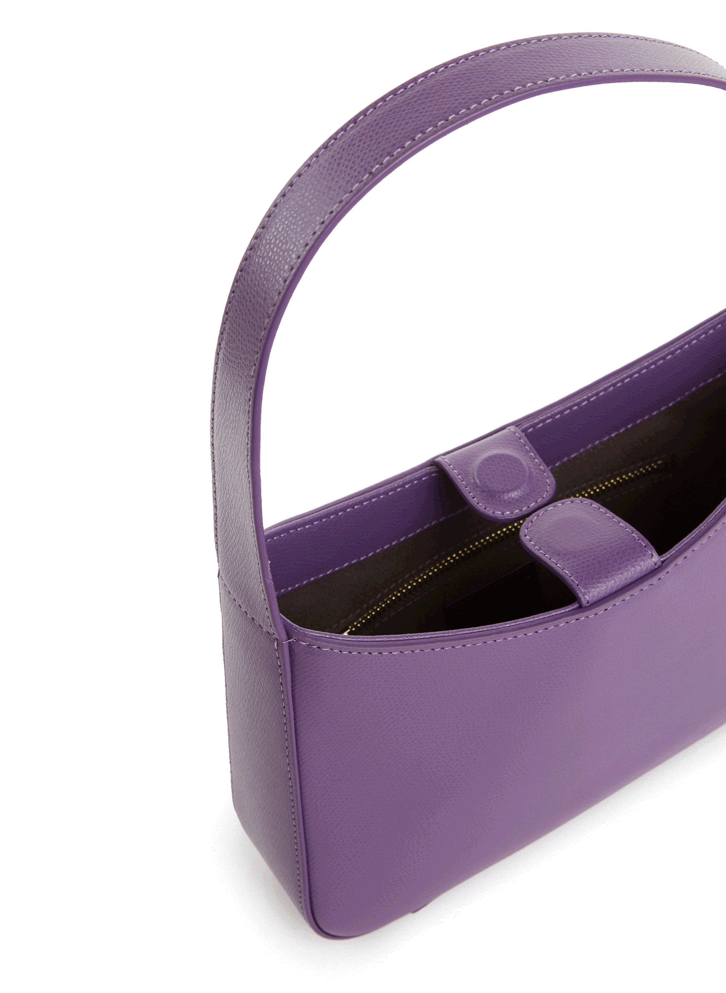 Sac seau en cuir  SAISON 1865 Violet