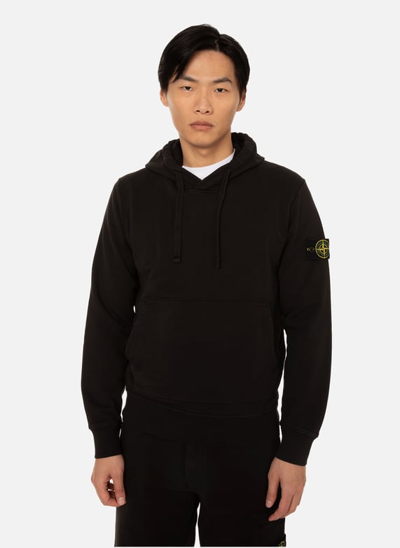 Cotton Hoodie Stone Island Men Printemps