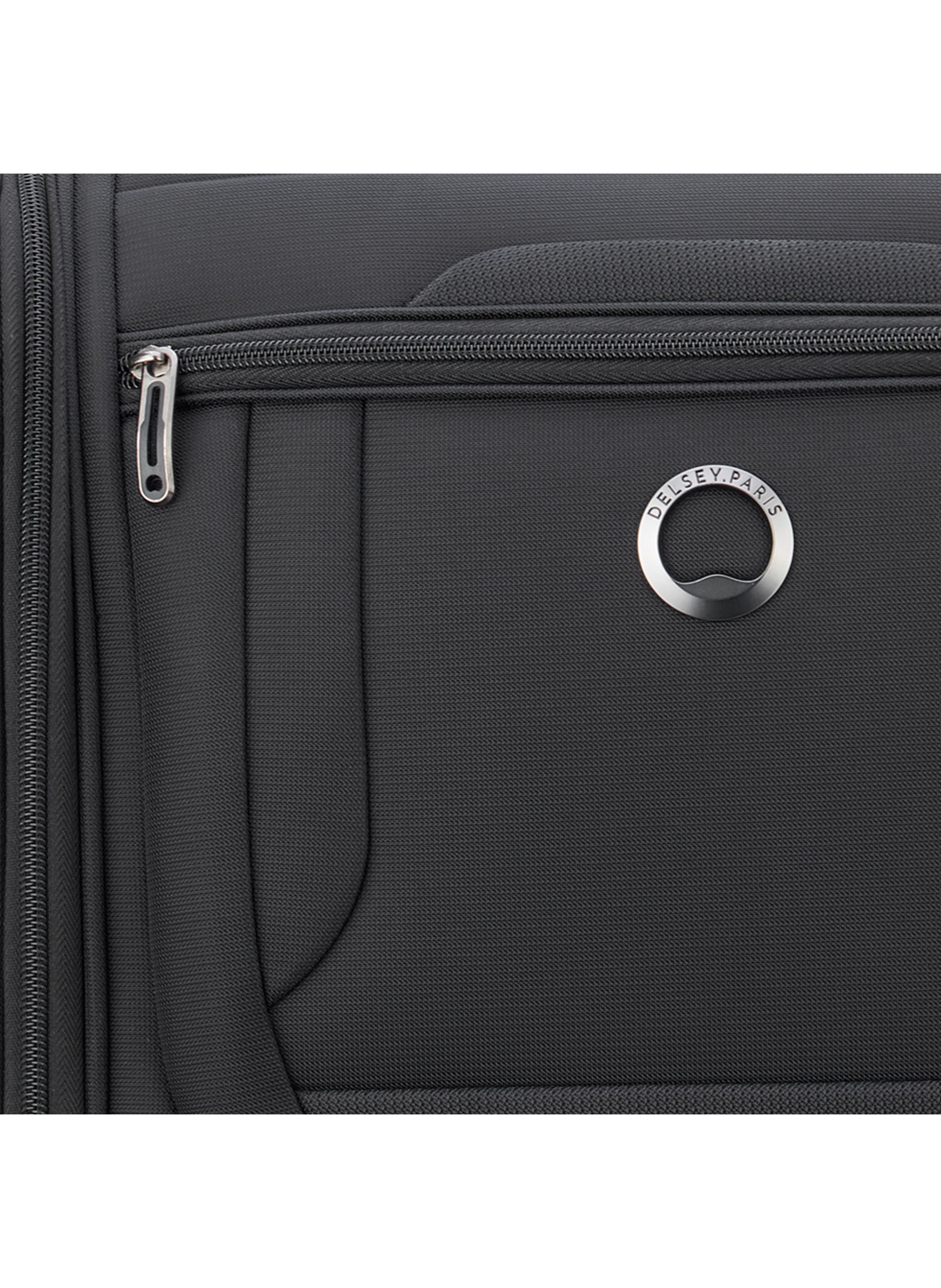 Boardcase cabine  souple taille xs - helium dlx DELSEY PARIS Noir