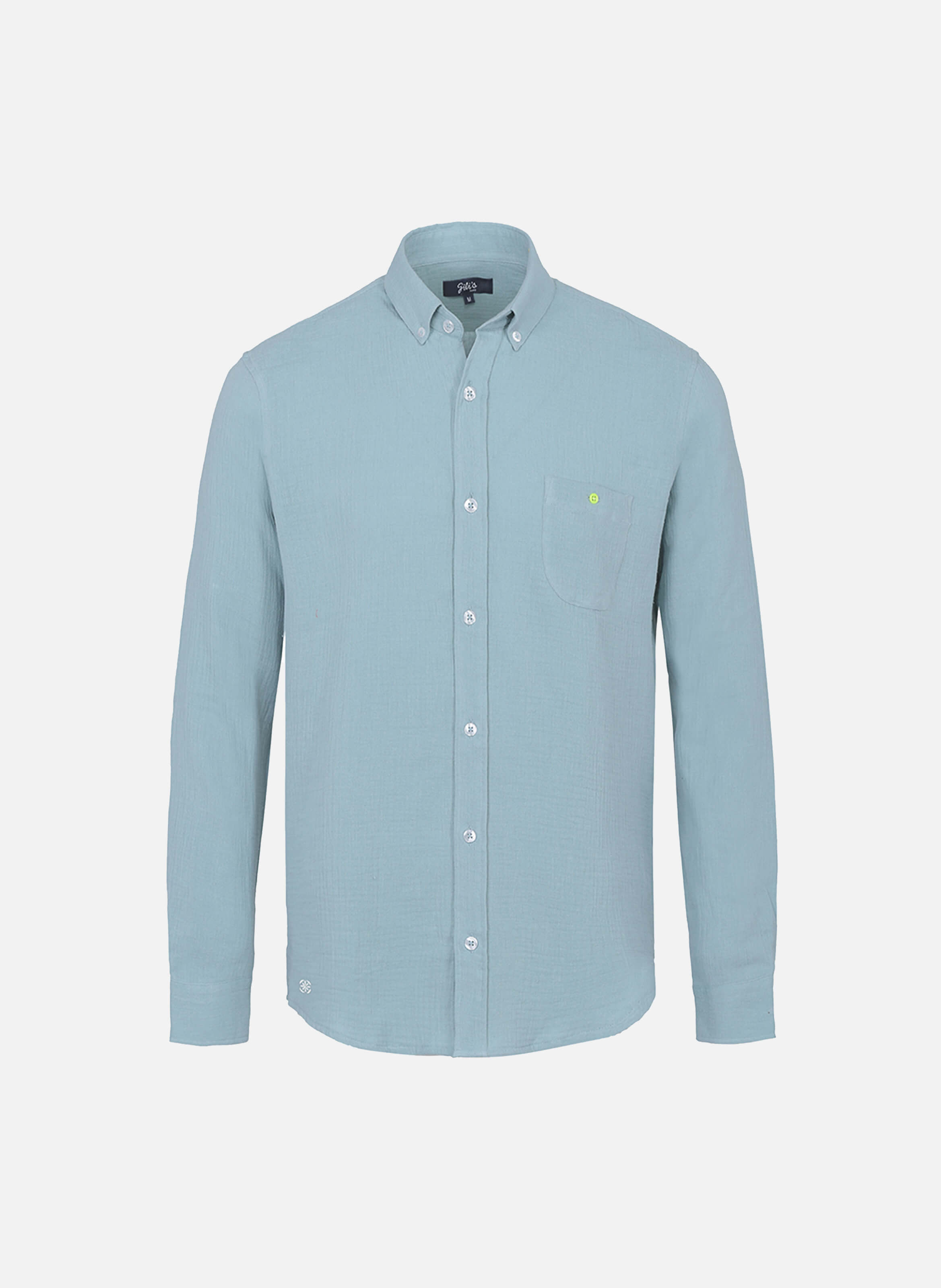 Chemise  en gaze de coton GILI'S Bleu