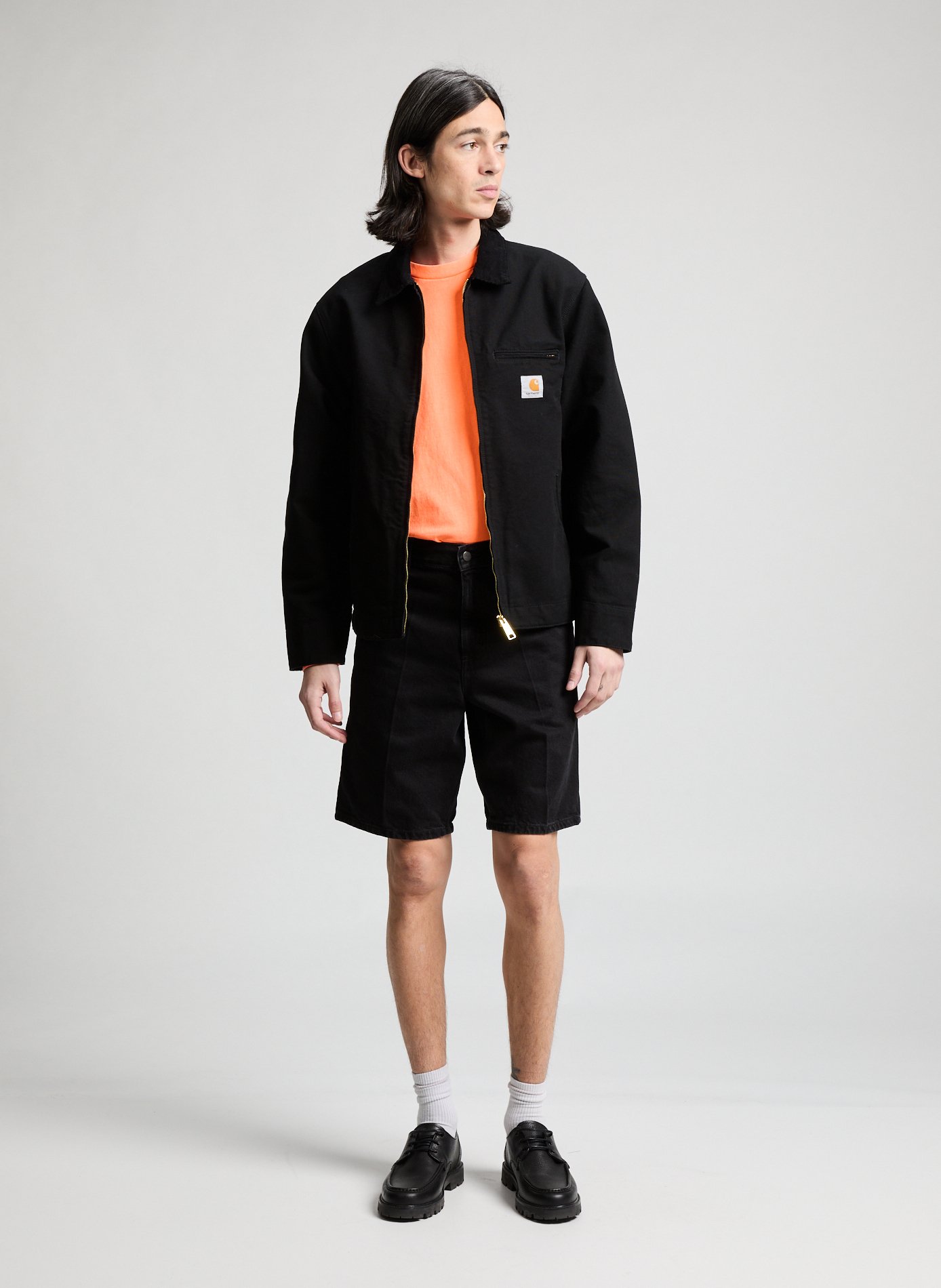 Veste Détroit en coton  CARHARTT WIP Noir