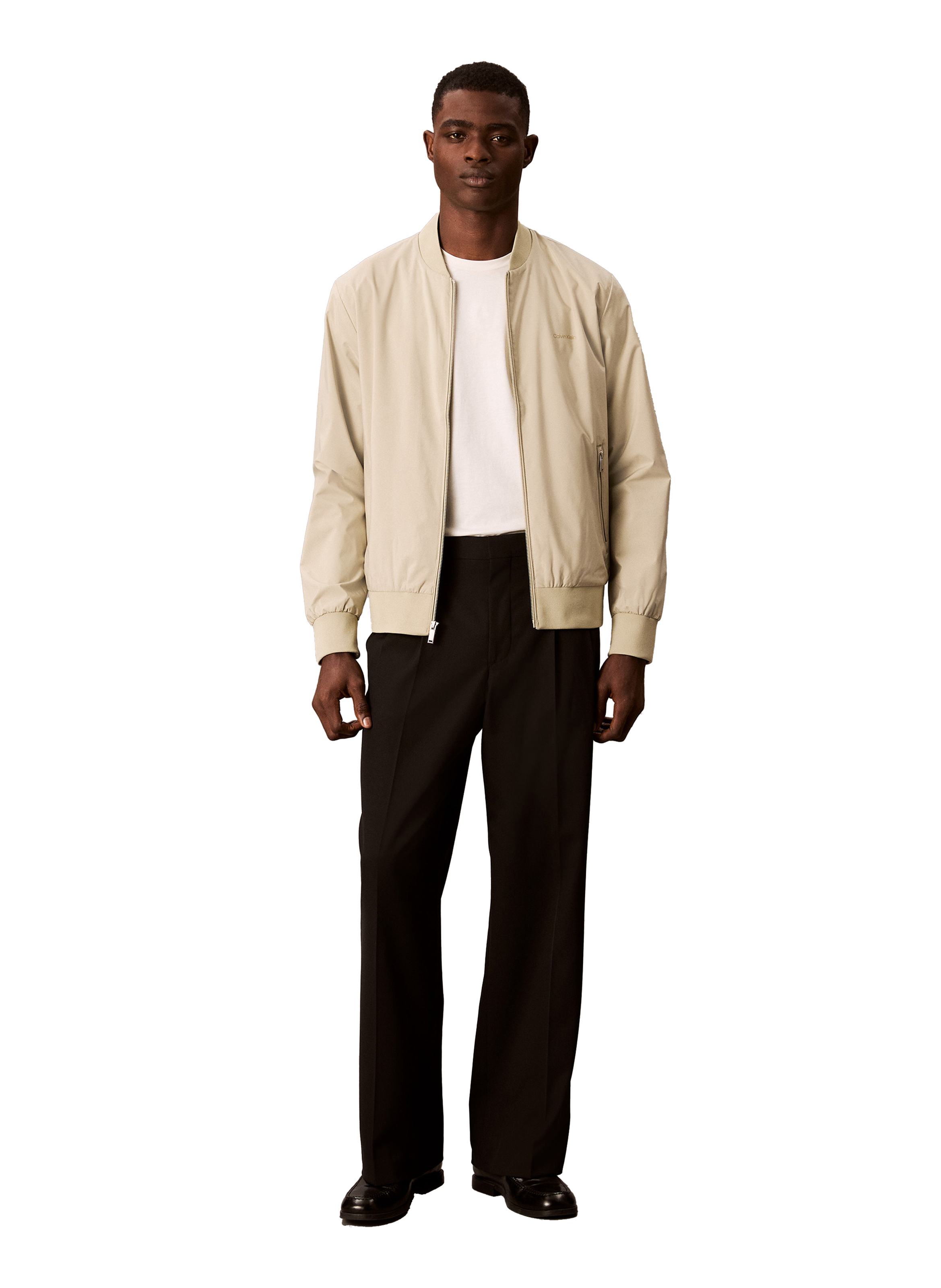 Plain cardigan CALVIN KLEIN Beige