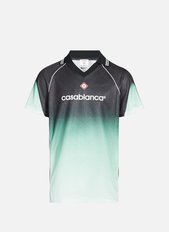 Gradient Football Monogram Jersey Multicolour by CASABLANCA PARIS CASABLANCA PARIS Gradient Football Monogram Jersey Multicolour