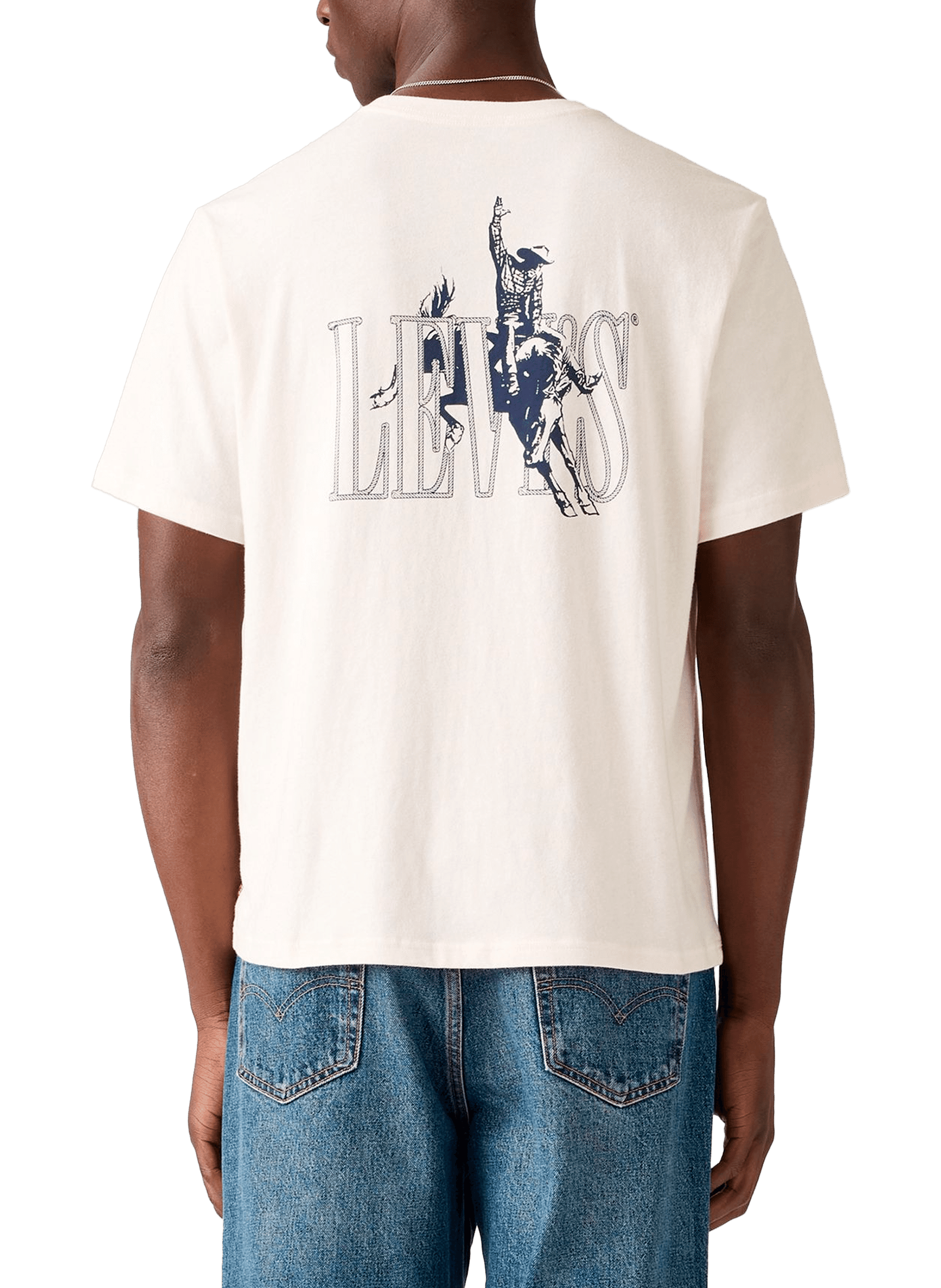 T-shirt à motif Two Horse Brand LEVI&#039;S Beige